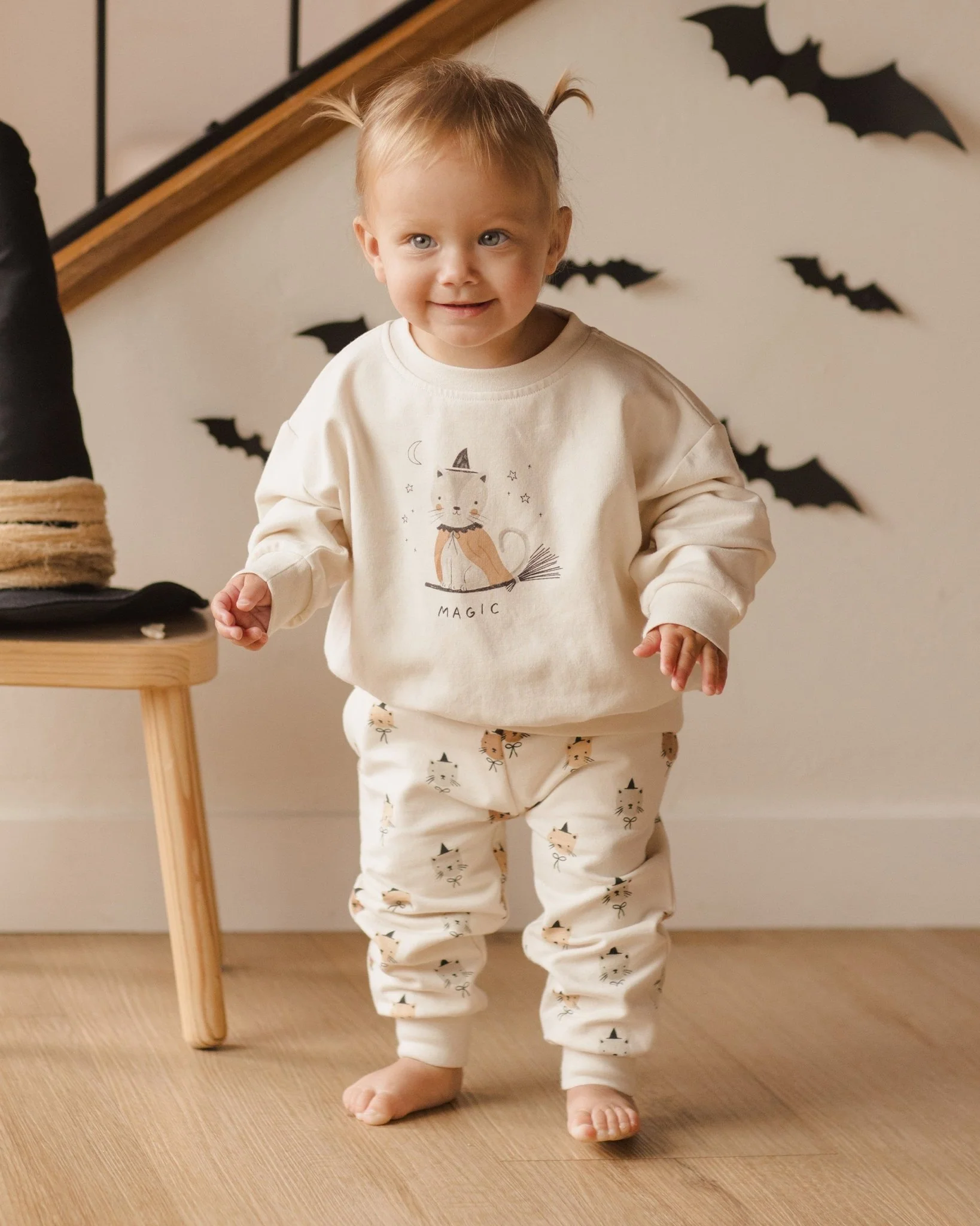 Relaxed Fleece Sweatpant || Cats - Image 2