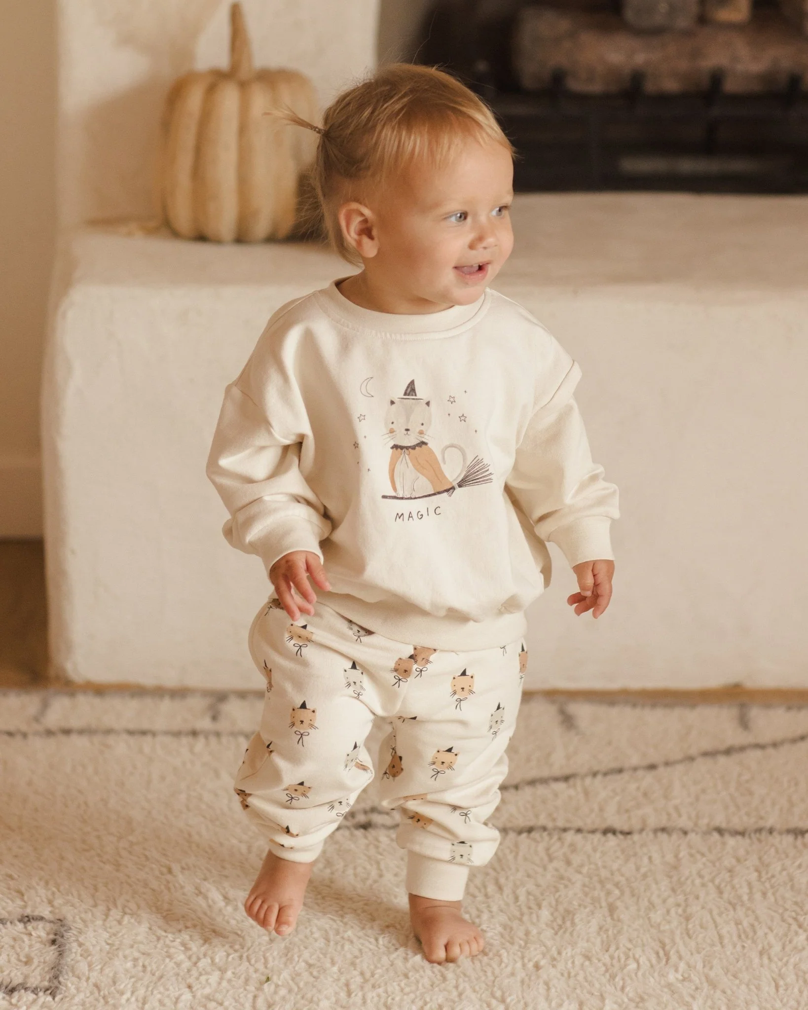 Relaxed Fleece Sweatpant || Cats - Image 4