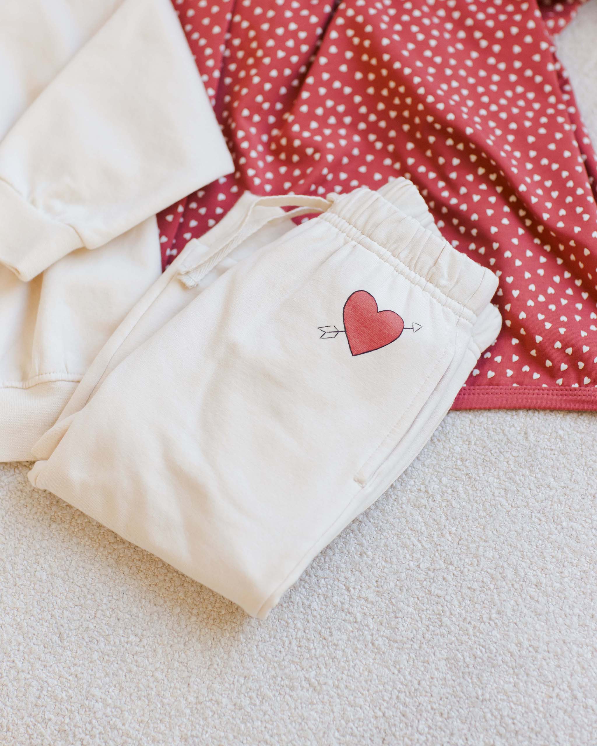 Relaxed Fleece Sweatpant || Cupid - Image 3