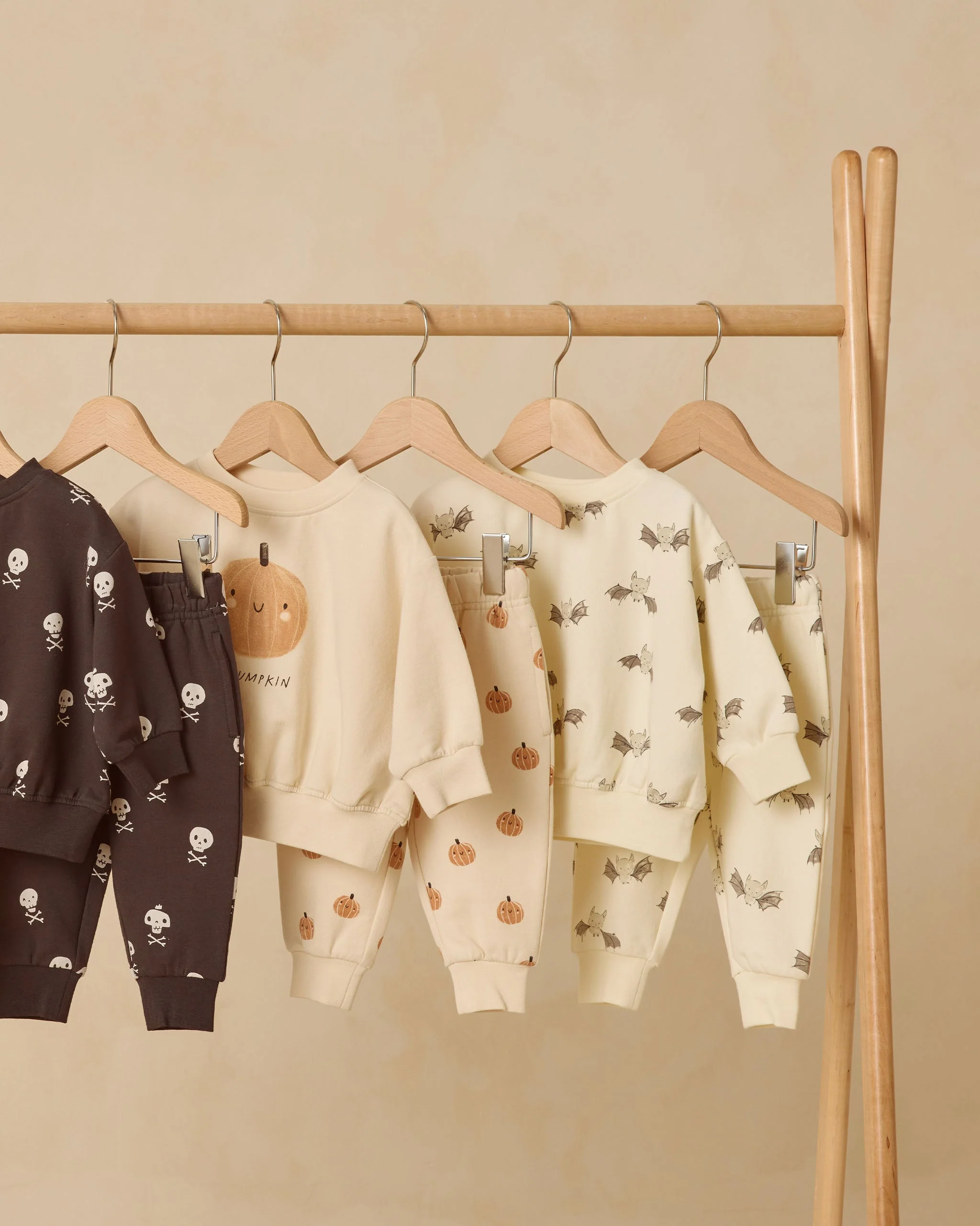 Relaxed Fleece Sweatshirt || Bats - Image 5