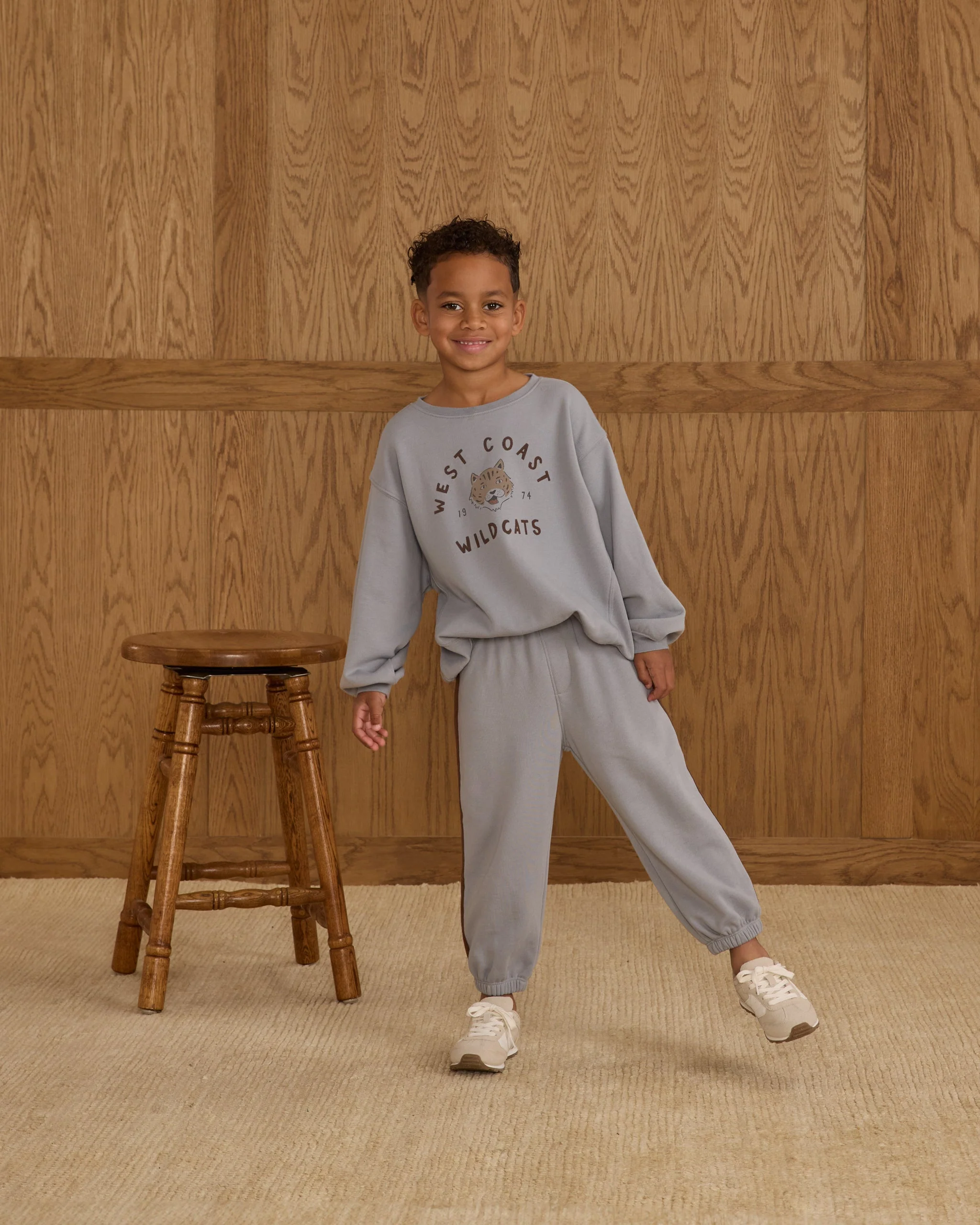 Relaxed Jogger || Dusty Blue - Image 3