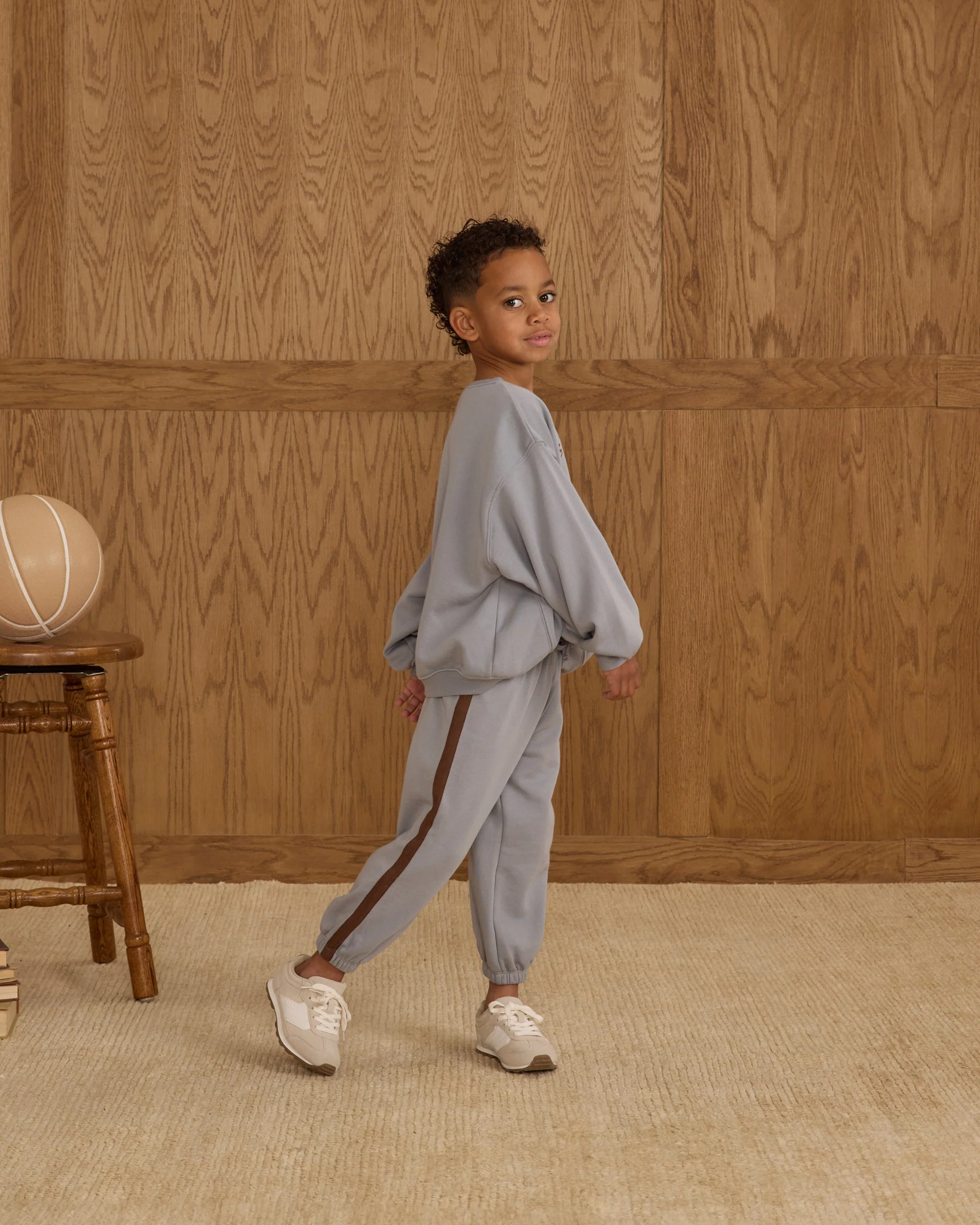 Relaxed Jogger || Dusty Blue - Image 4