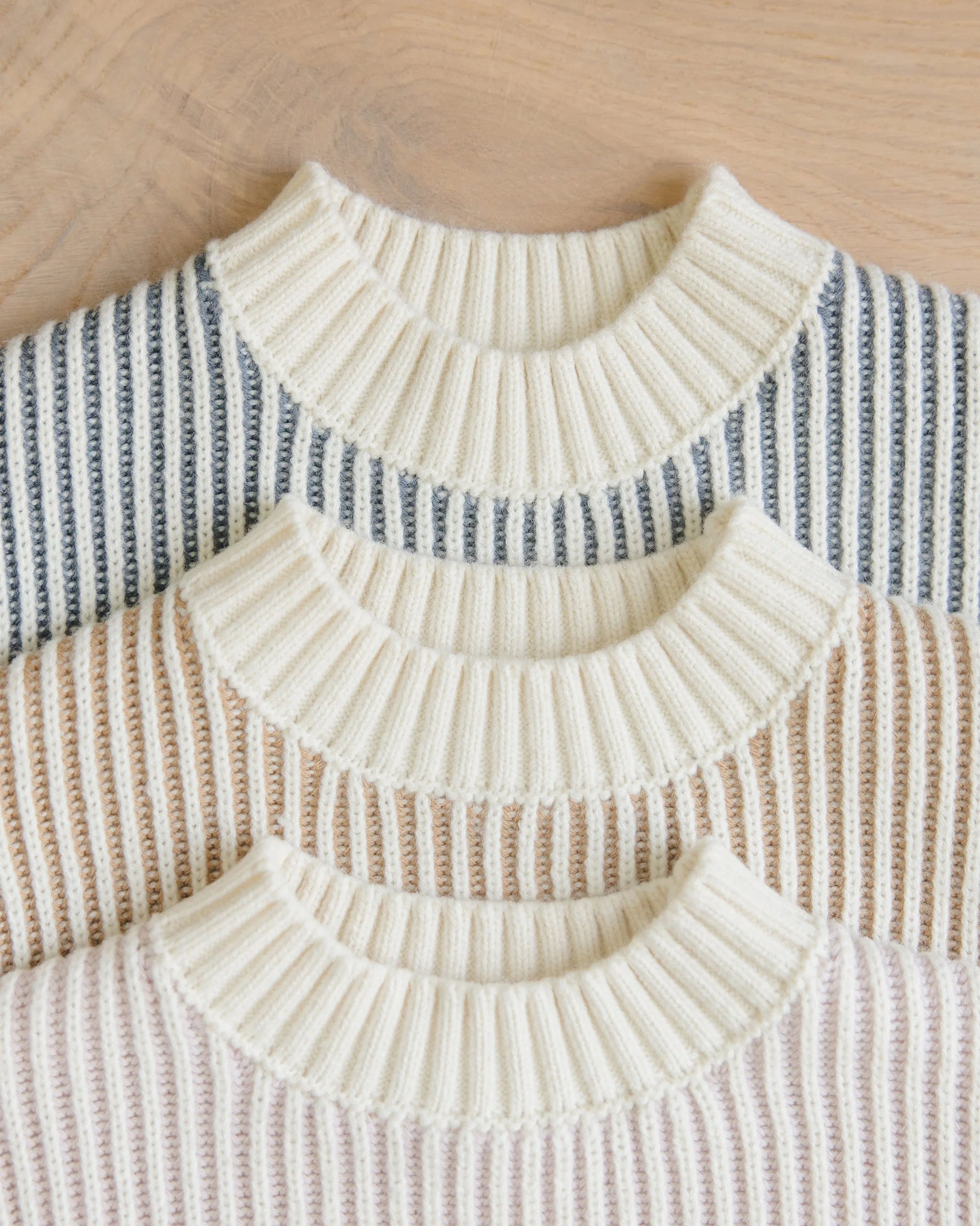 Relaxed Knit Sweater || Ocean - Image 5