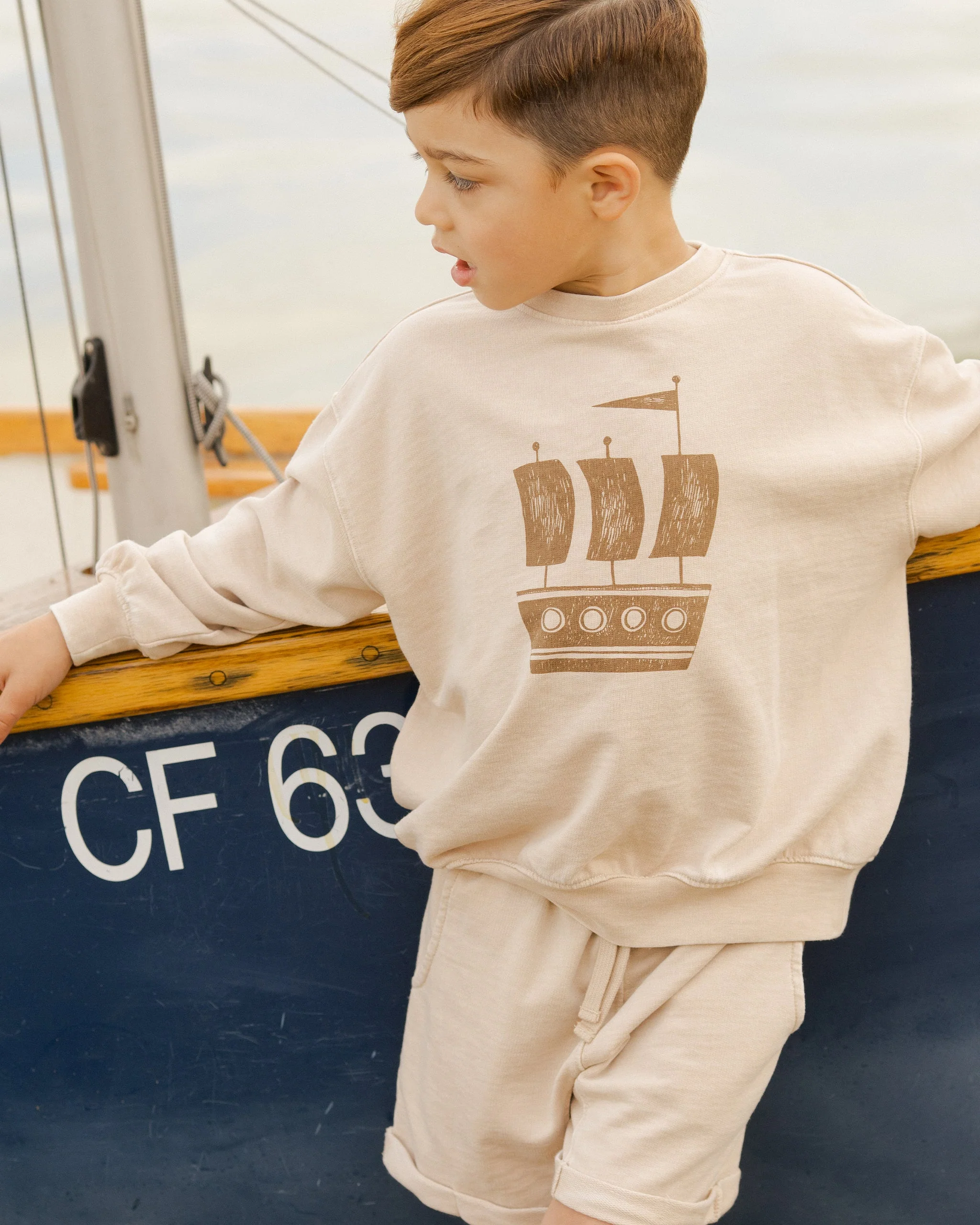 Relaxed Short || Oat - Image 2