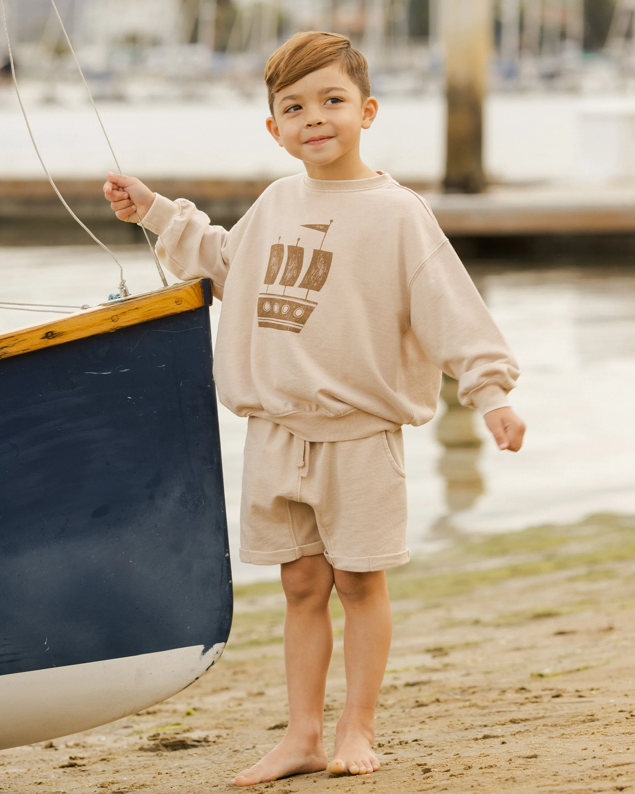 Relaxed Short || Oat - Image 3