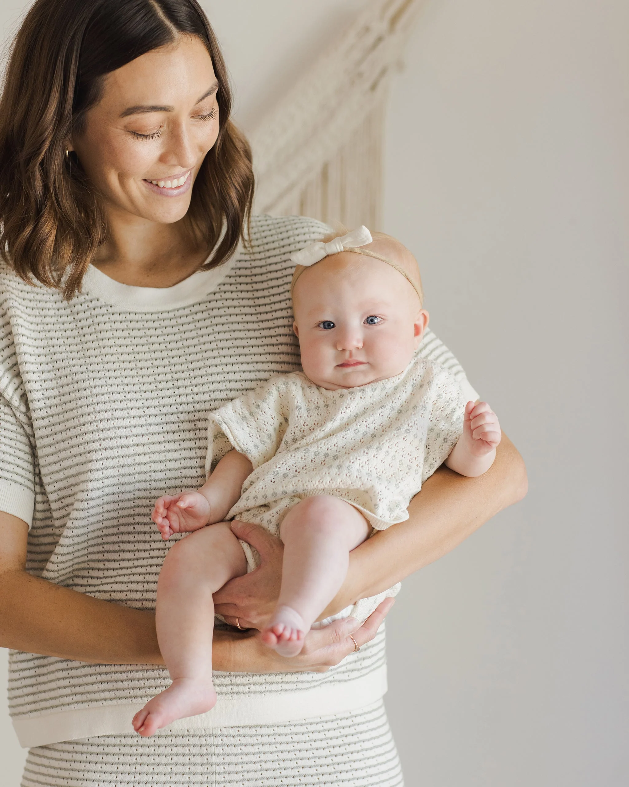 -Relaxed Summer Knit Set || Ivory- - Image 4