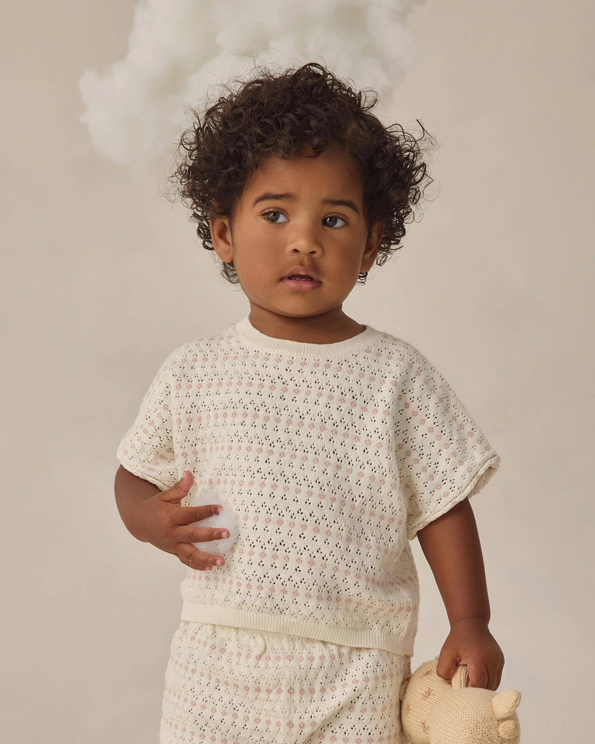 Relaxed Summer Knit Set Ivory - Image 4