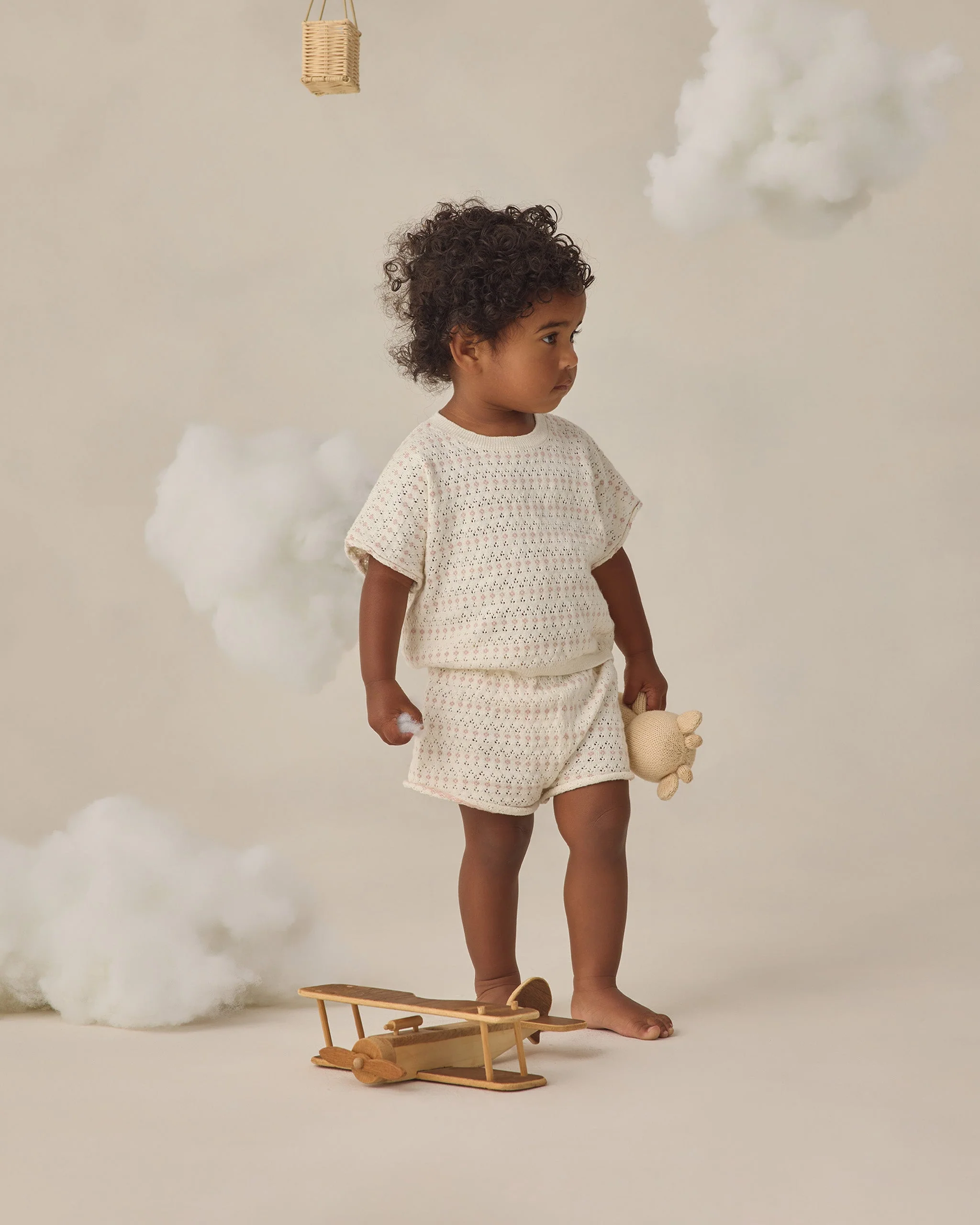 Relaxed Summer Knit Set Ivory - Image 5