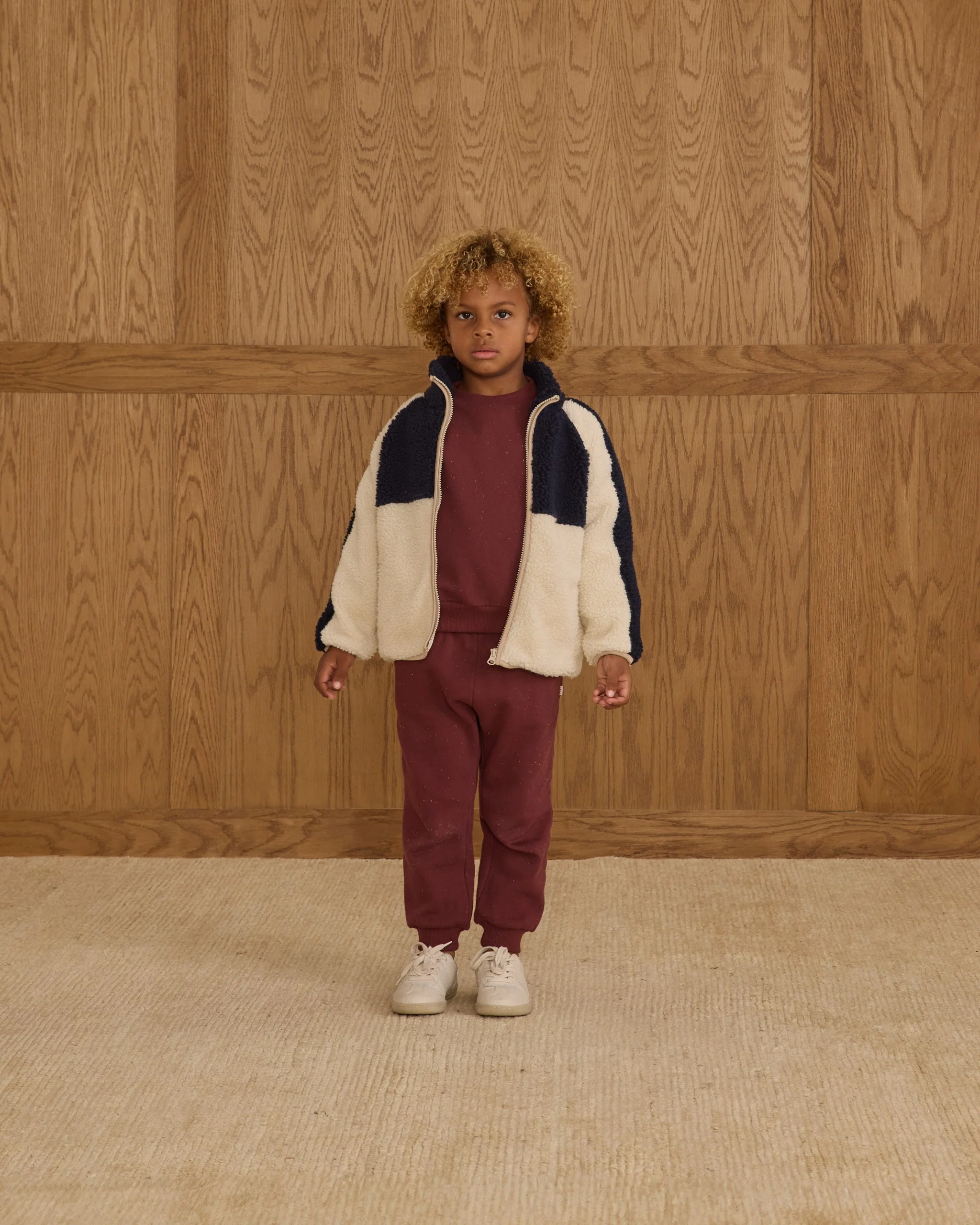 Relaxed Sweatpant || Burgundy - Image 4