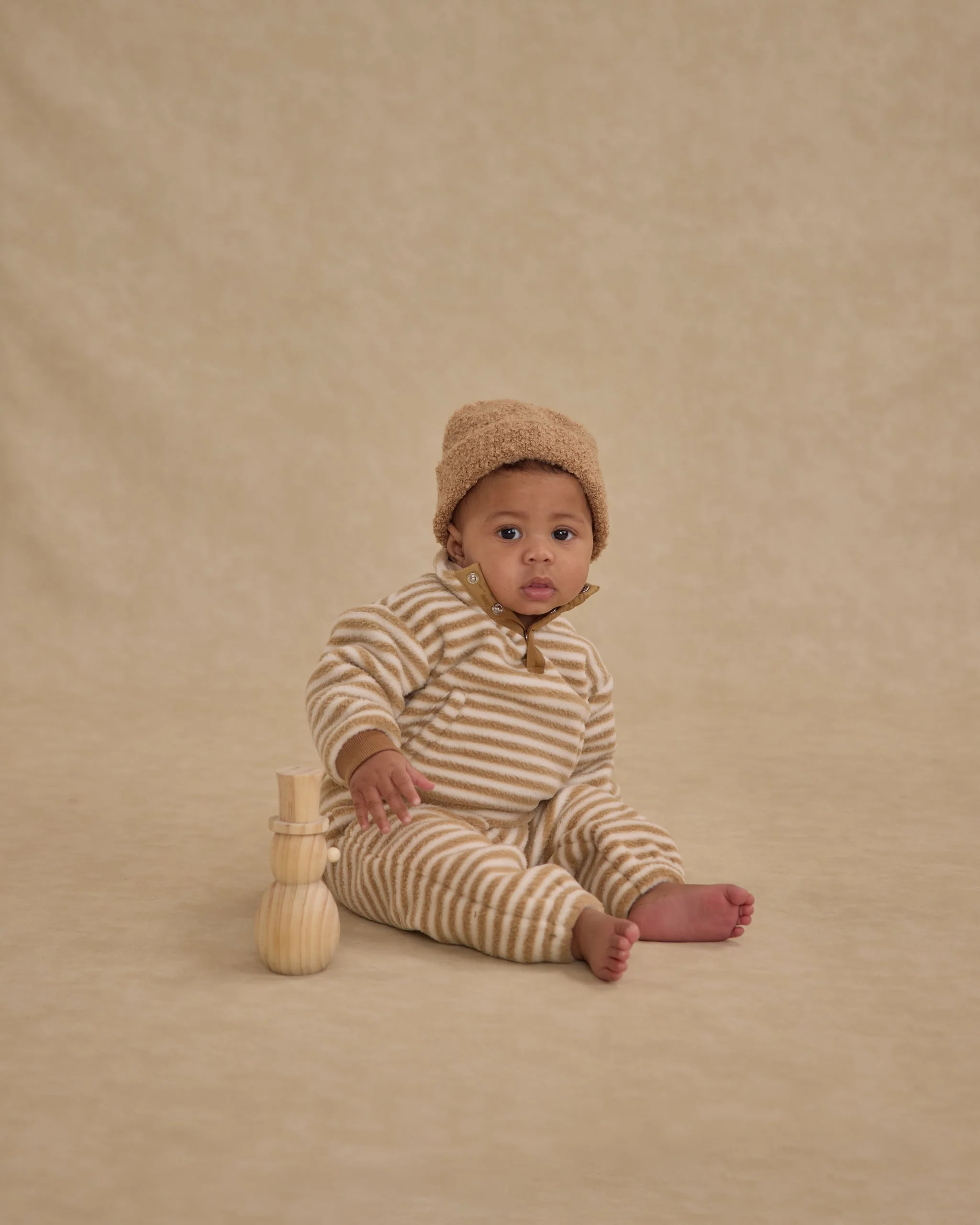 Relaxed Sweatpant || Toffee Stripe - Image 3