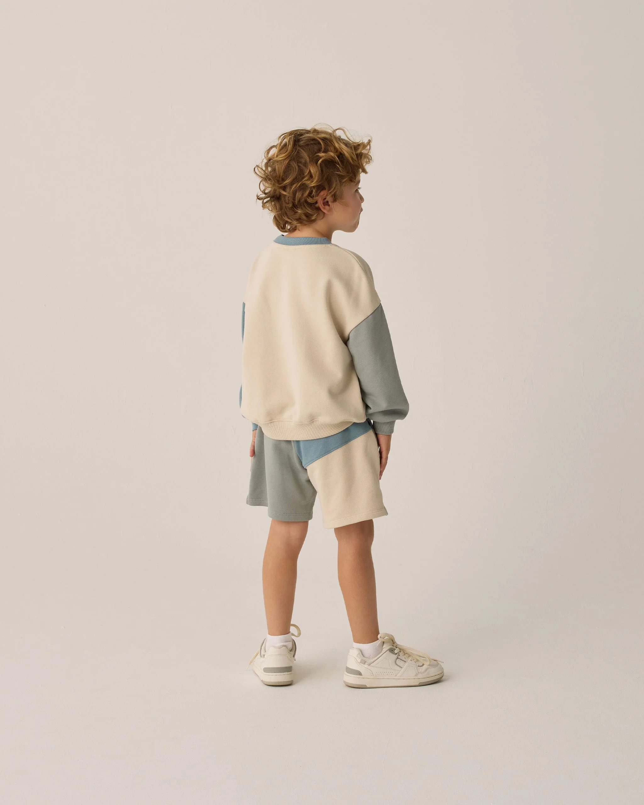 Relaxed Sweatshirt || Color Block - Image 4