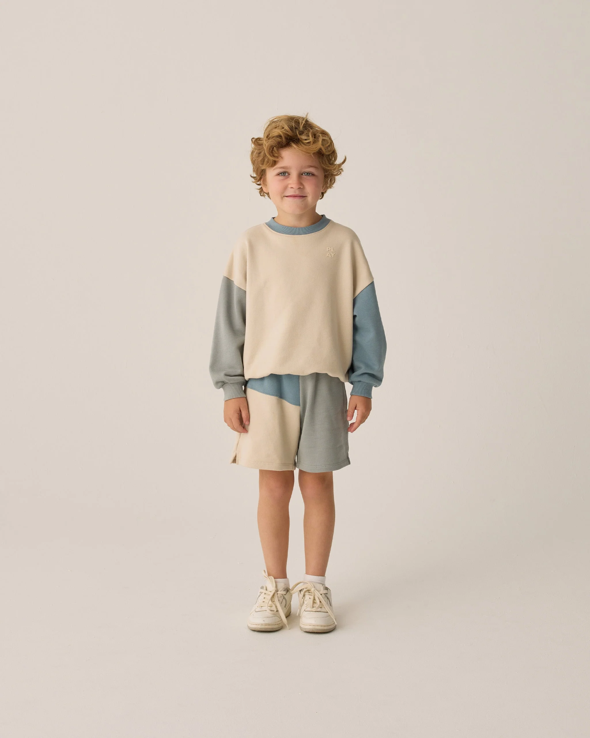 Relaxed Sweatshirt || Color Block - Image 5