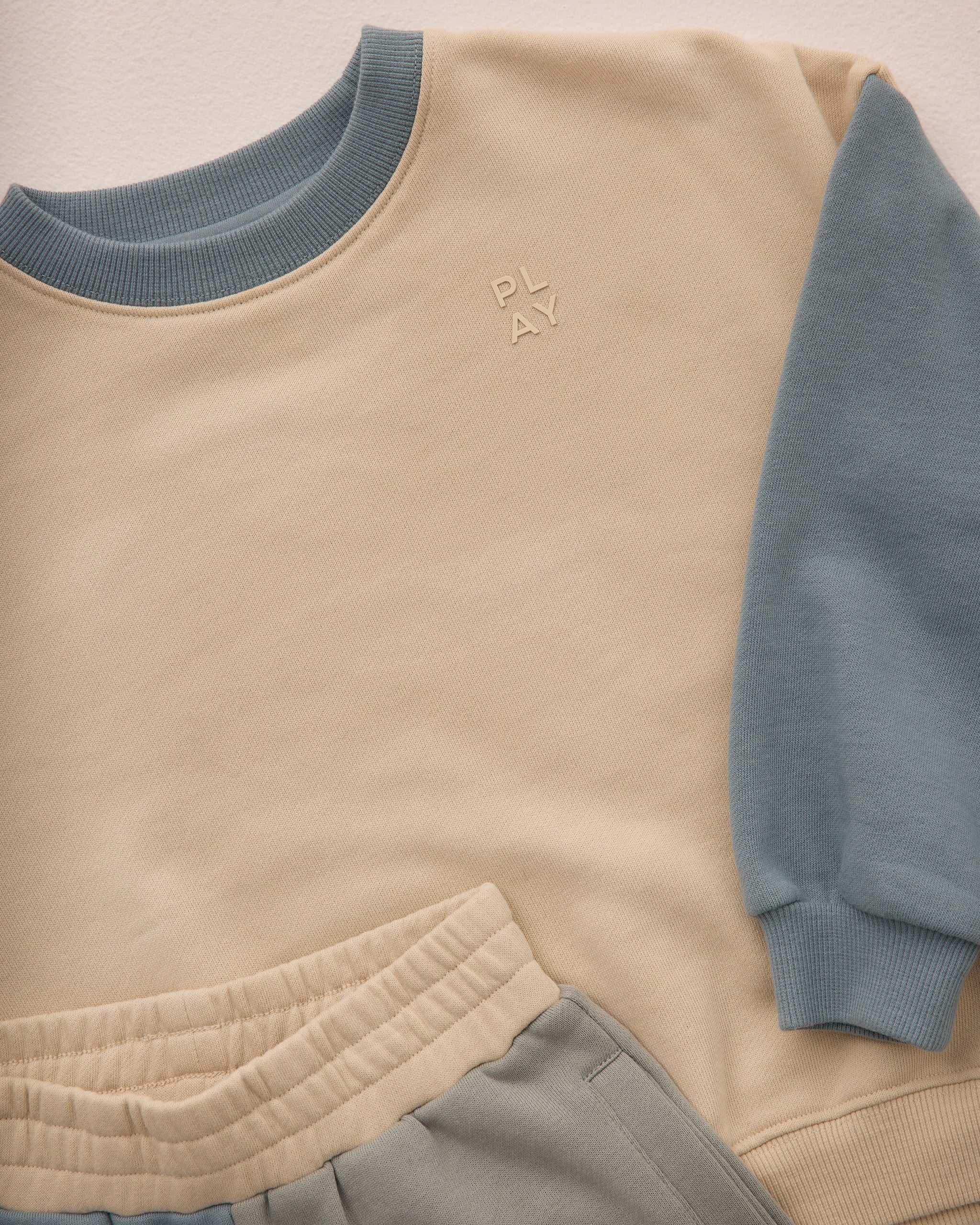 Relaxed Sweatshirt || Color Block - Image 6