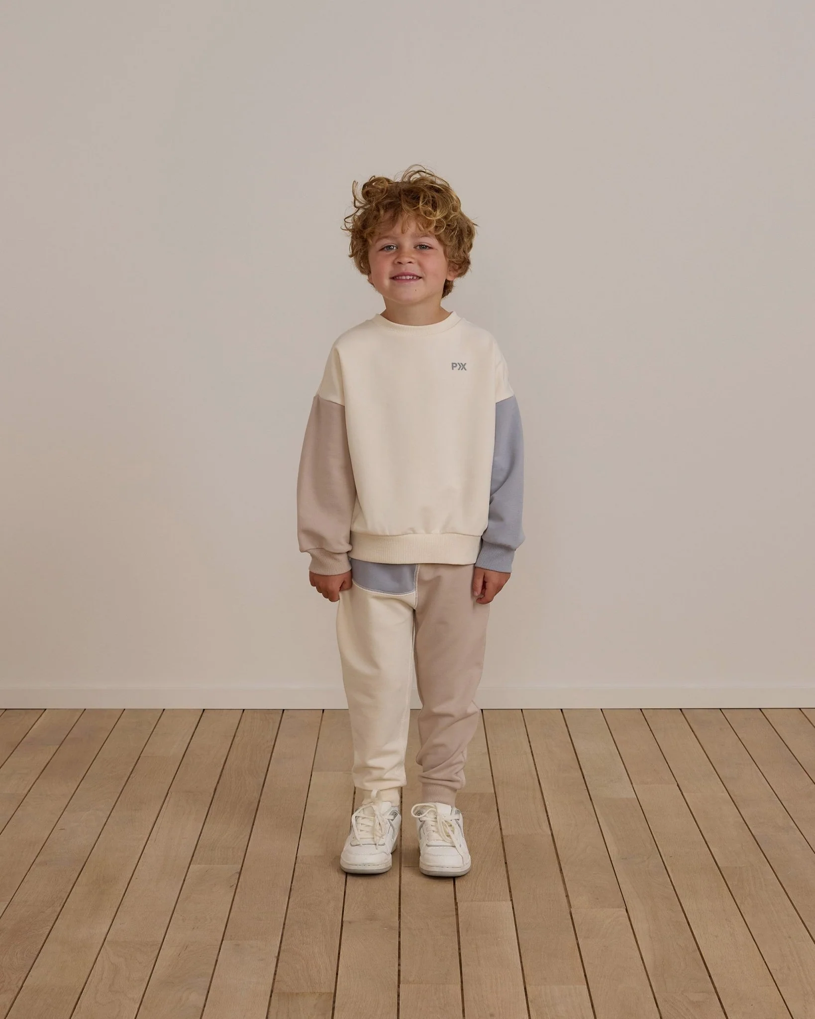 Relaxed Sweatshirt | Color Block - Image 4