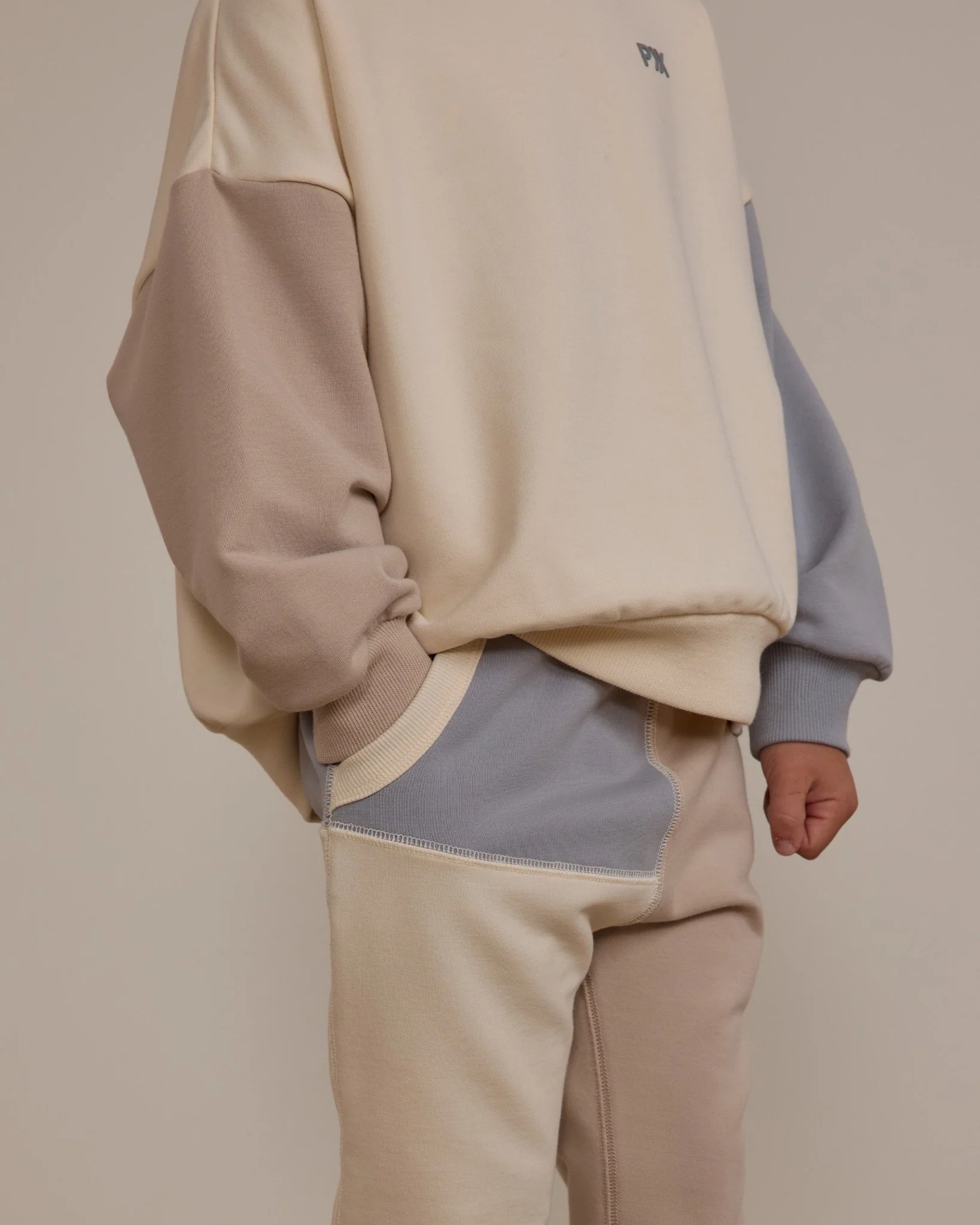 Relaxed Sweatshirt | Color Block - Image 5