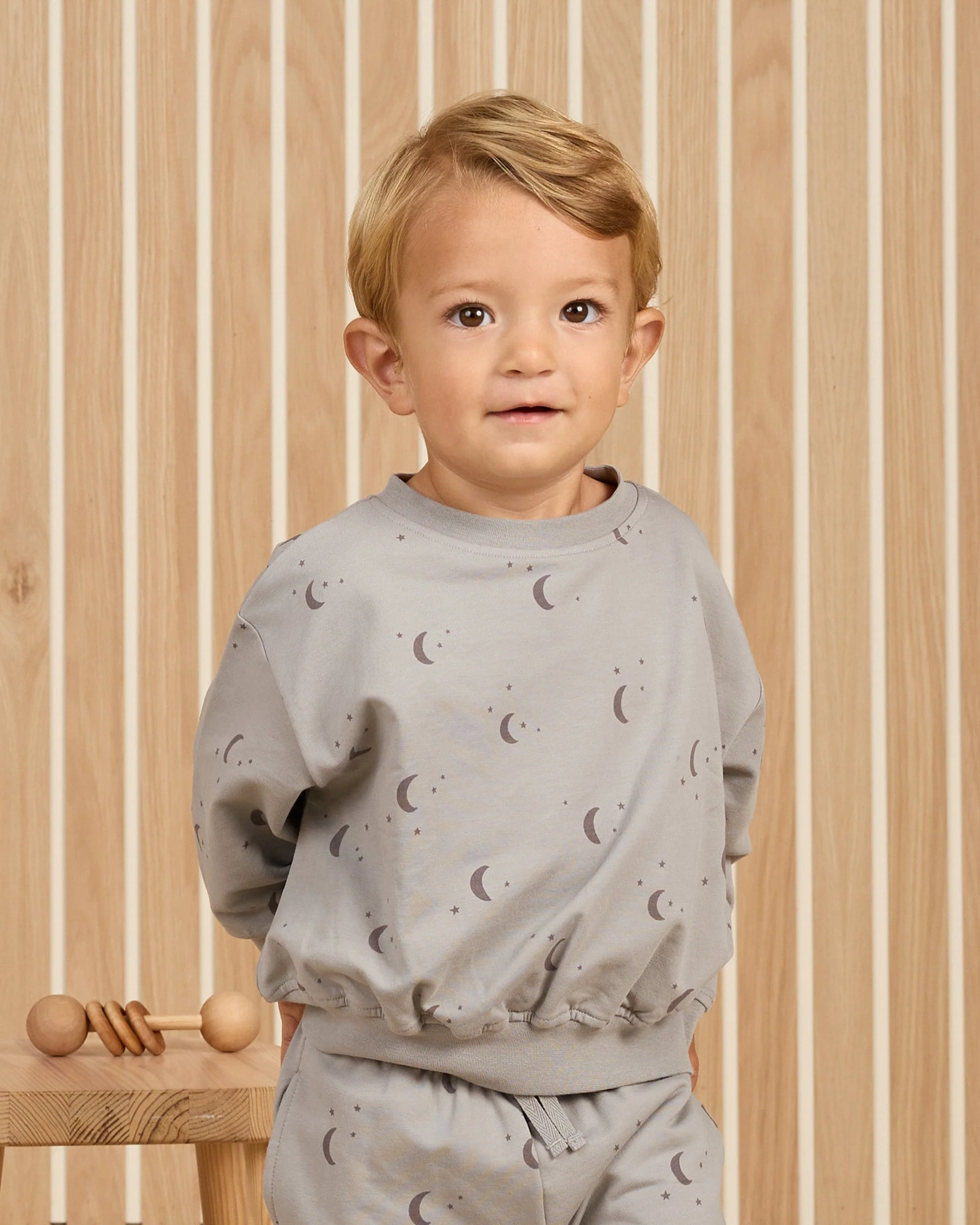 Relaxed Sweatshirt - || -  Moons - Image 3