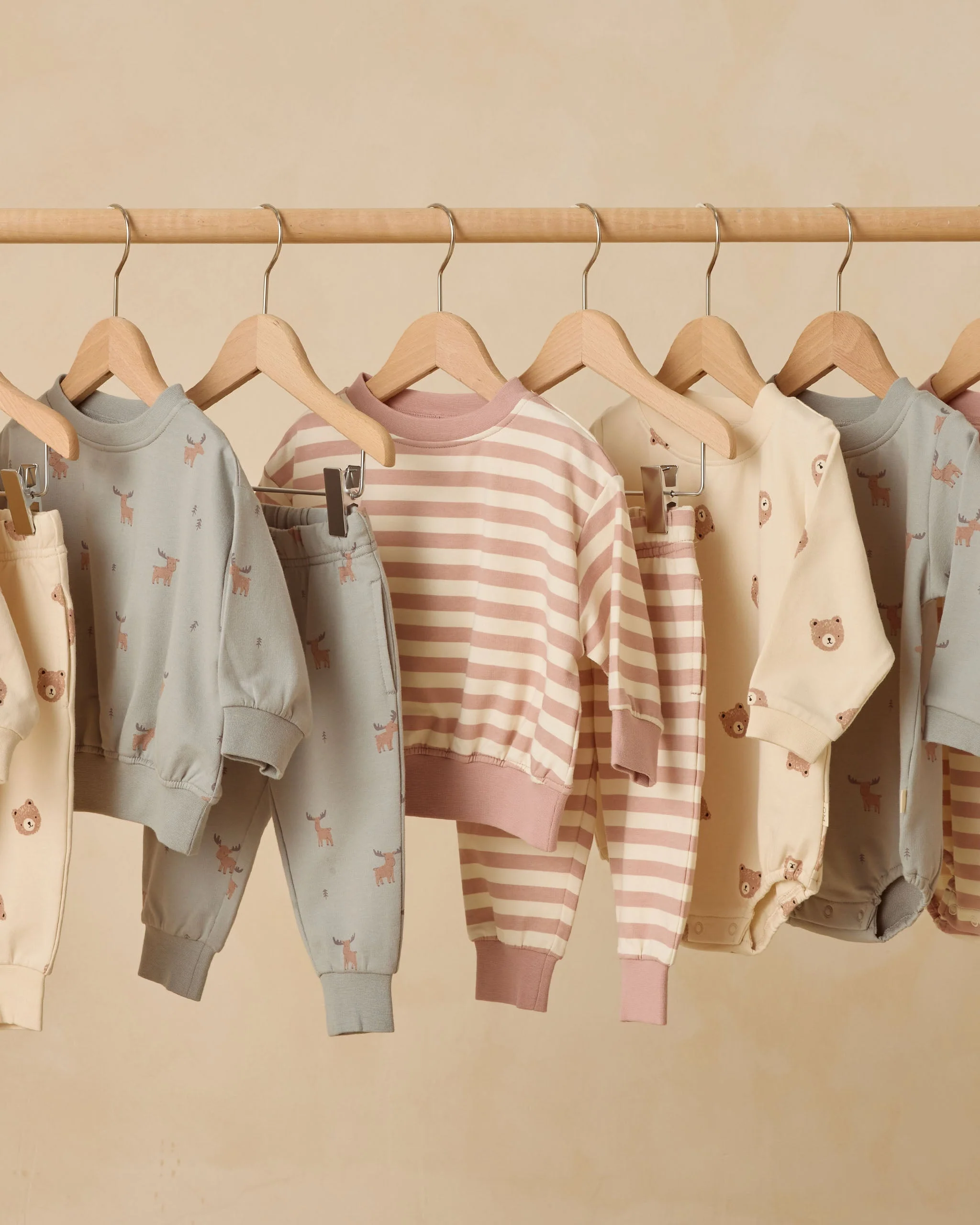 Relaxed Sweatshirt || Pink Stripe - Image 8
