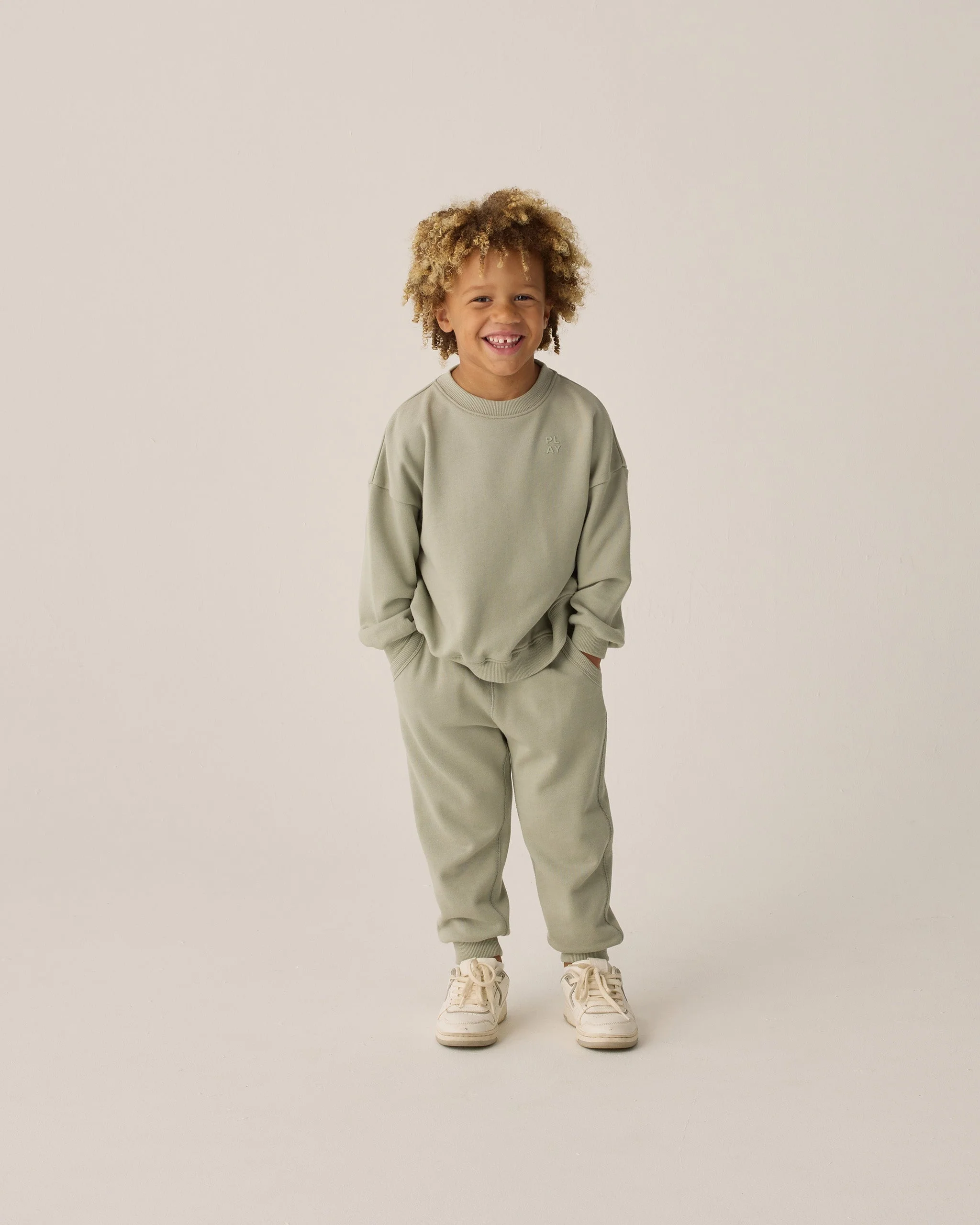 Relaxed Sweatshirt || Sage - Image 5