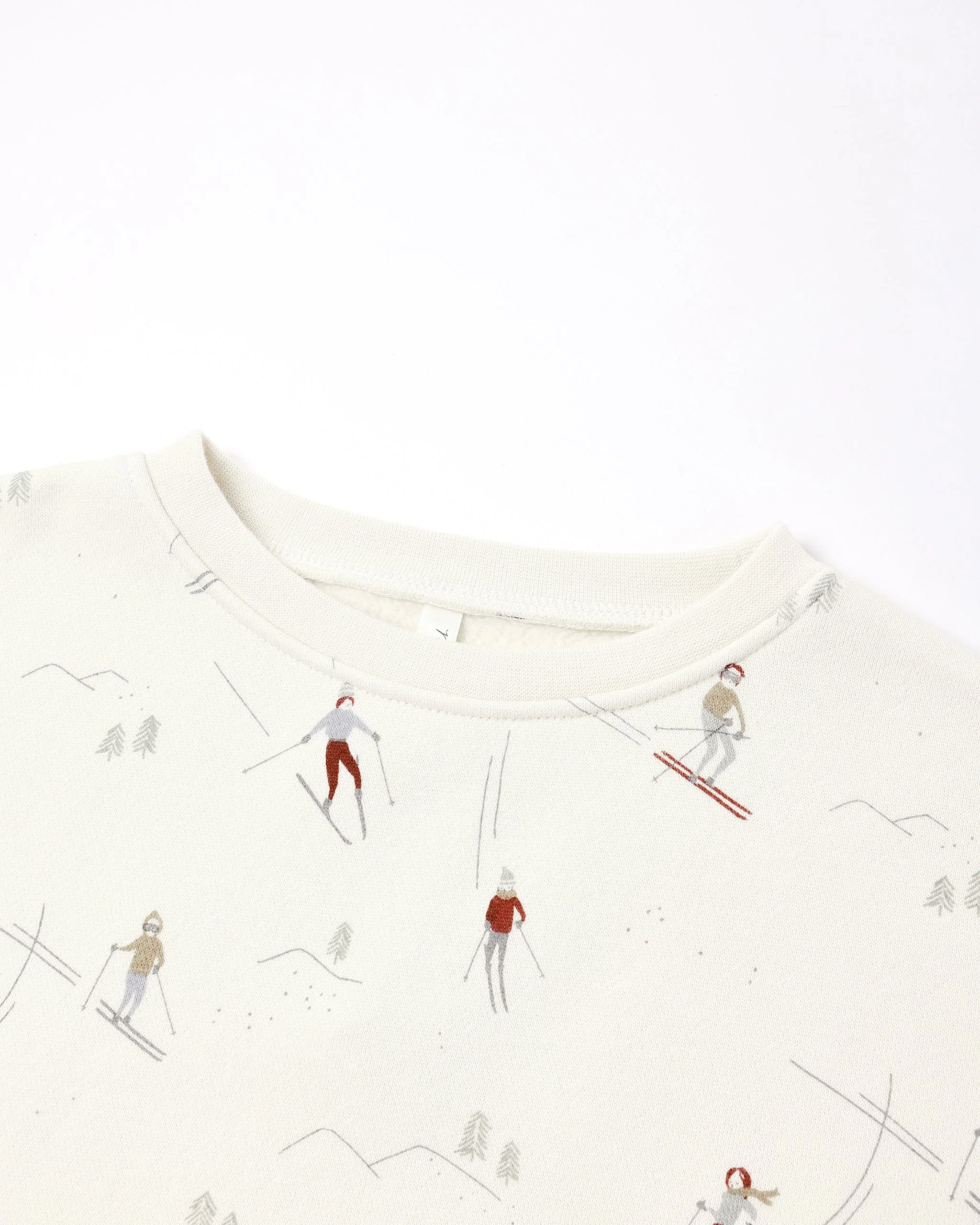 Relaxed Sweatshirt || Skiers - Image 8