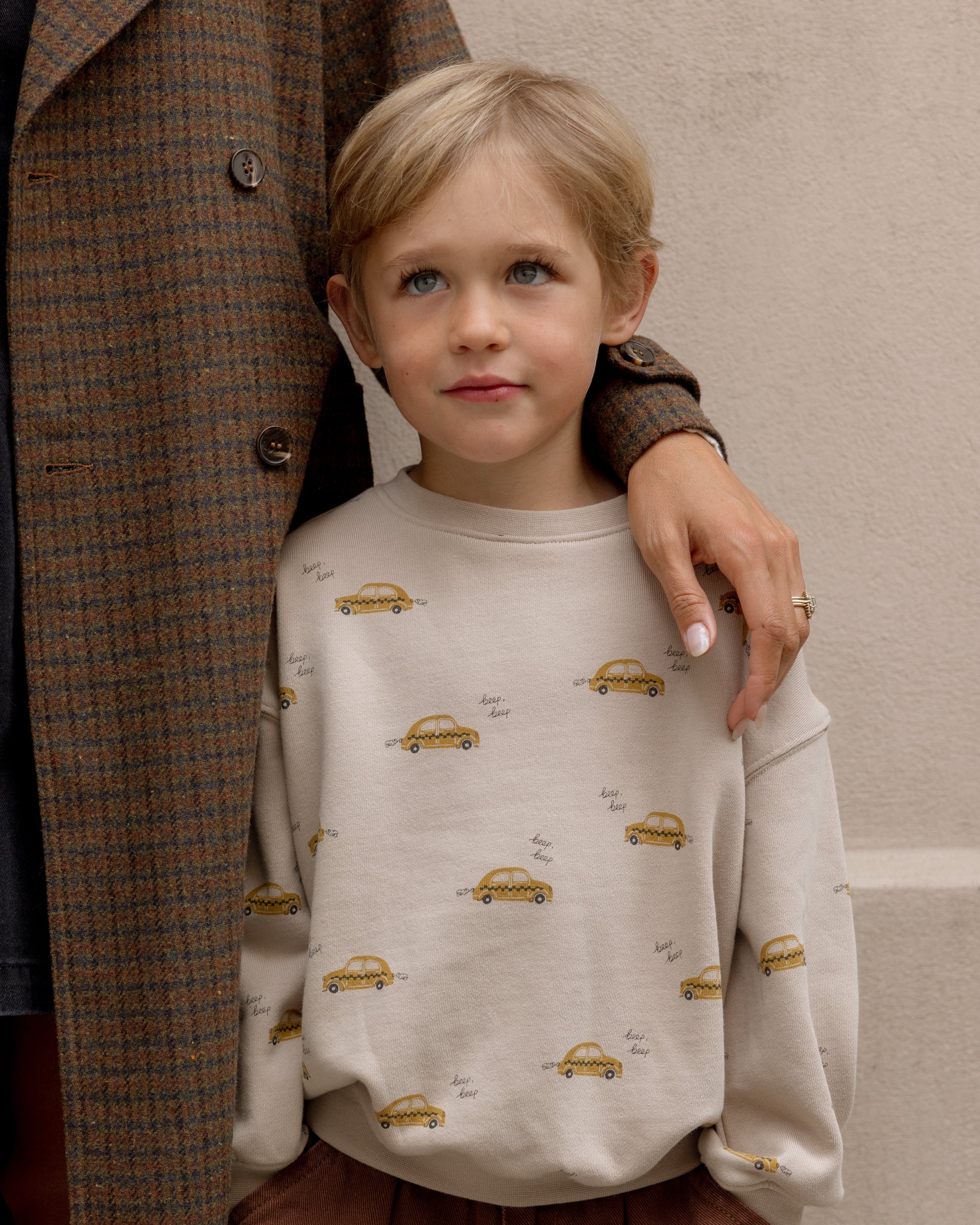 Relaxed Sweatshirt || Taxi - Image 4