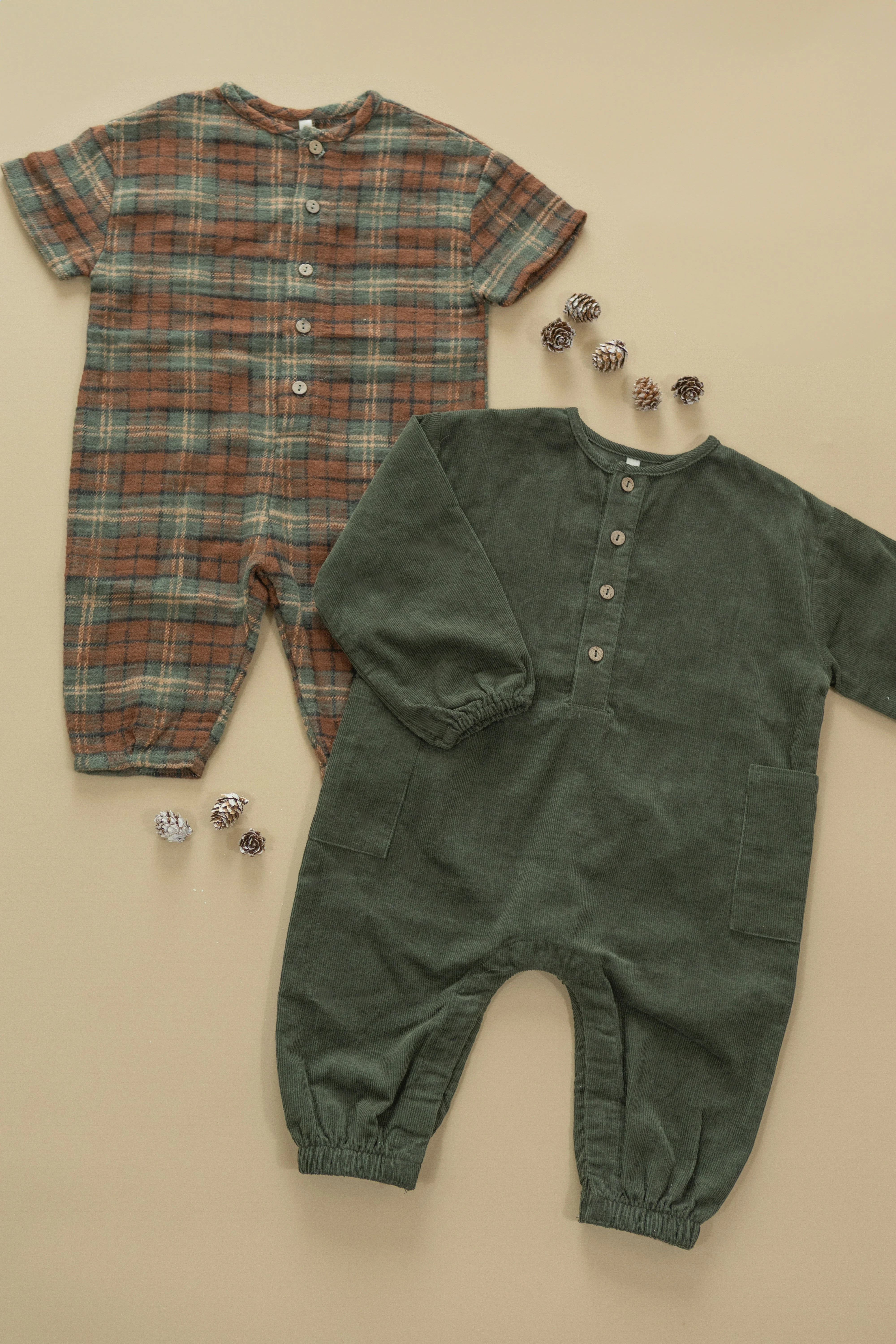 Relaxed Woven Jumpsuit || Evergreen - Image 8