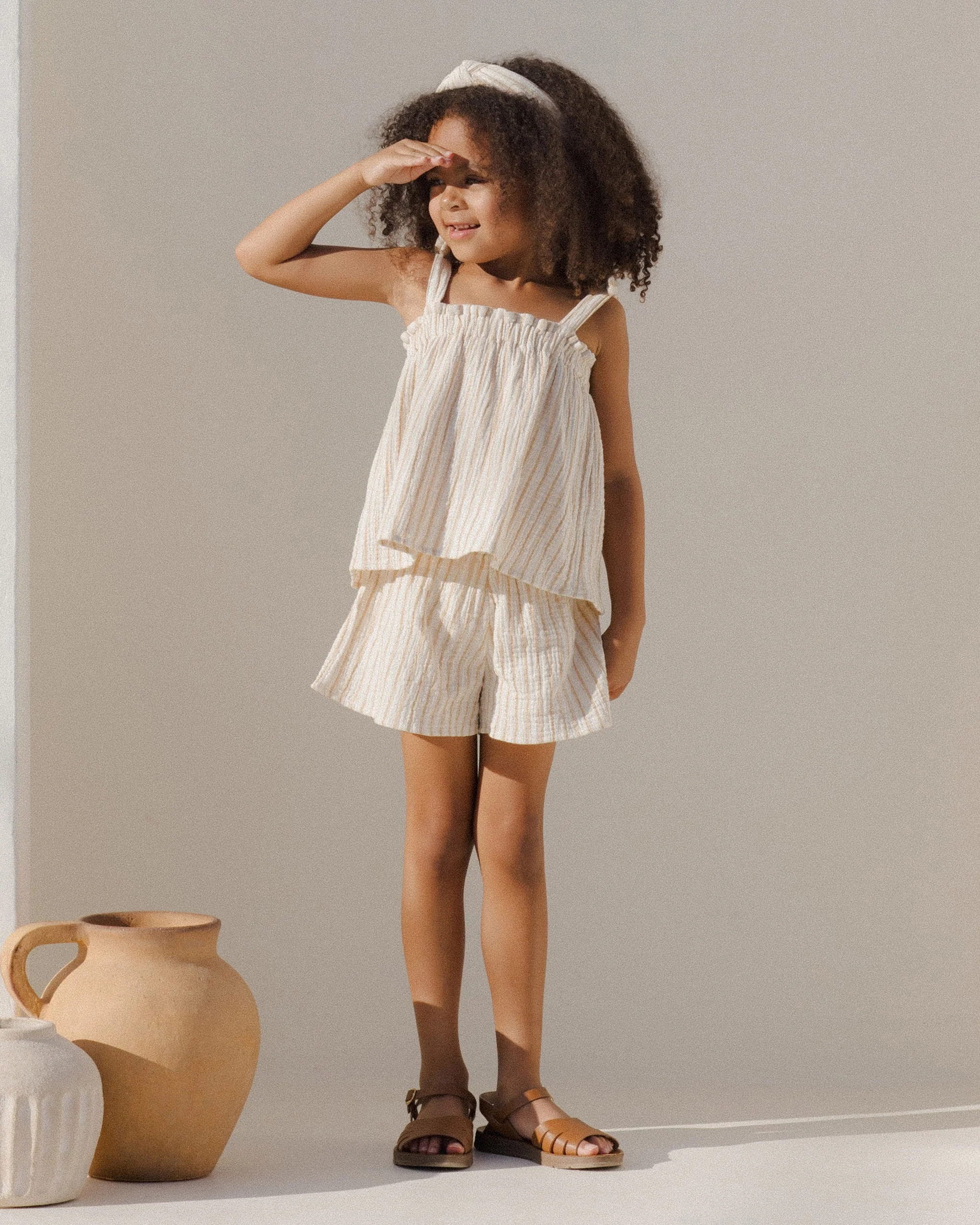 Remi Top || Marigold Stripe - Image 2
