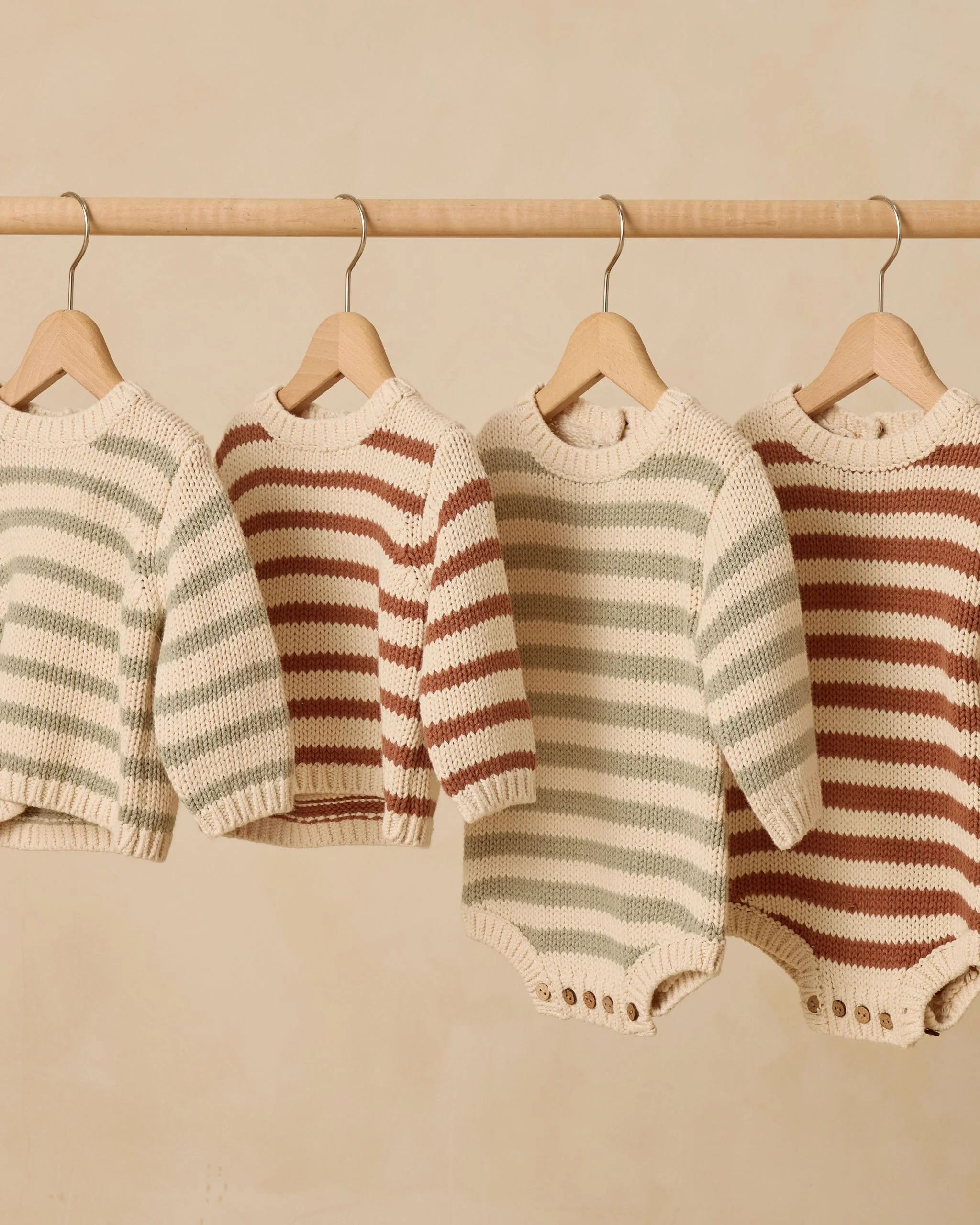Rex Romper || Cedar Stripe - Image 6