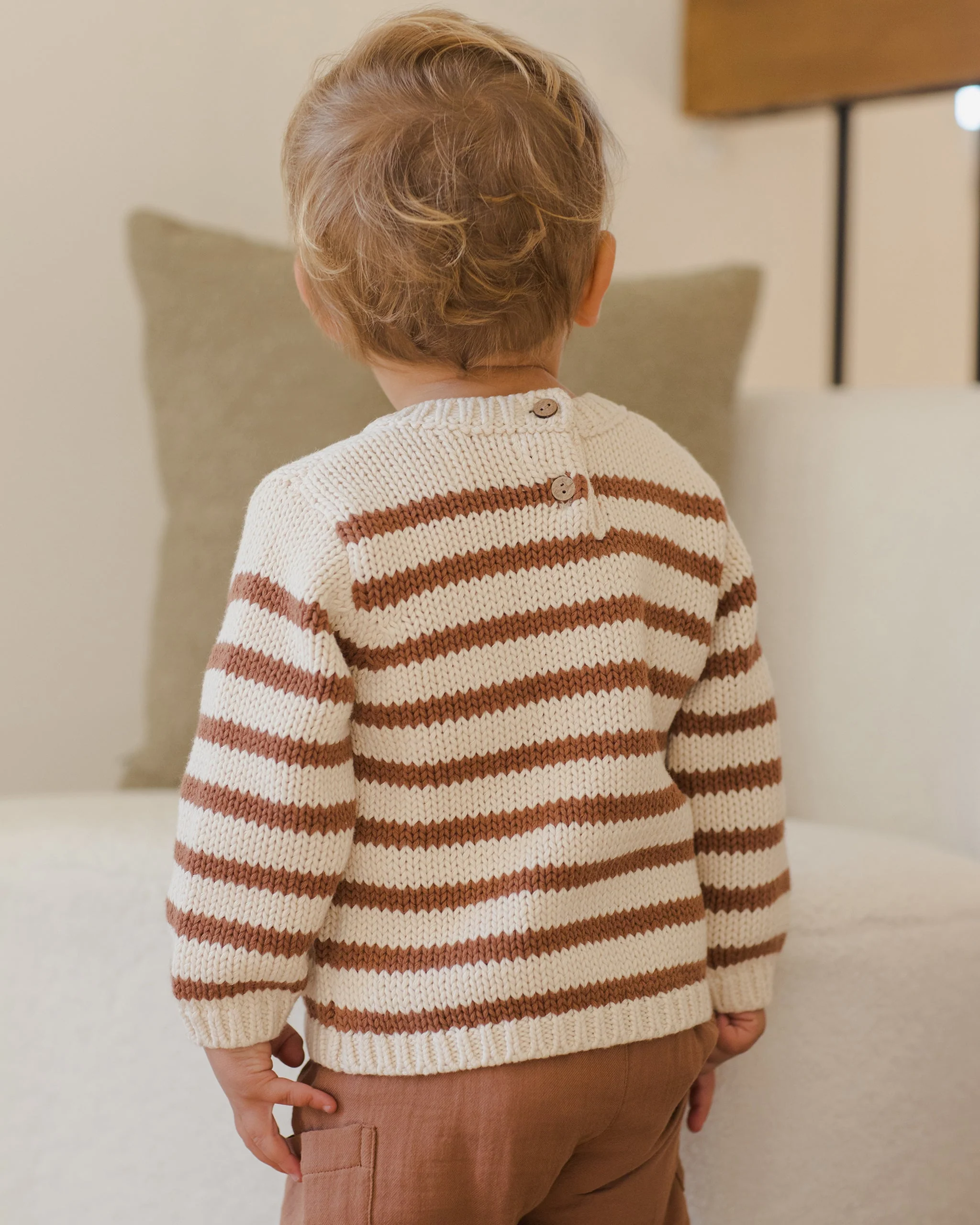 Rex Sweater || Cedar Stripe - Image 4