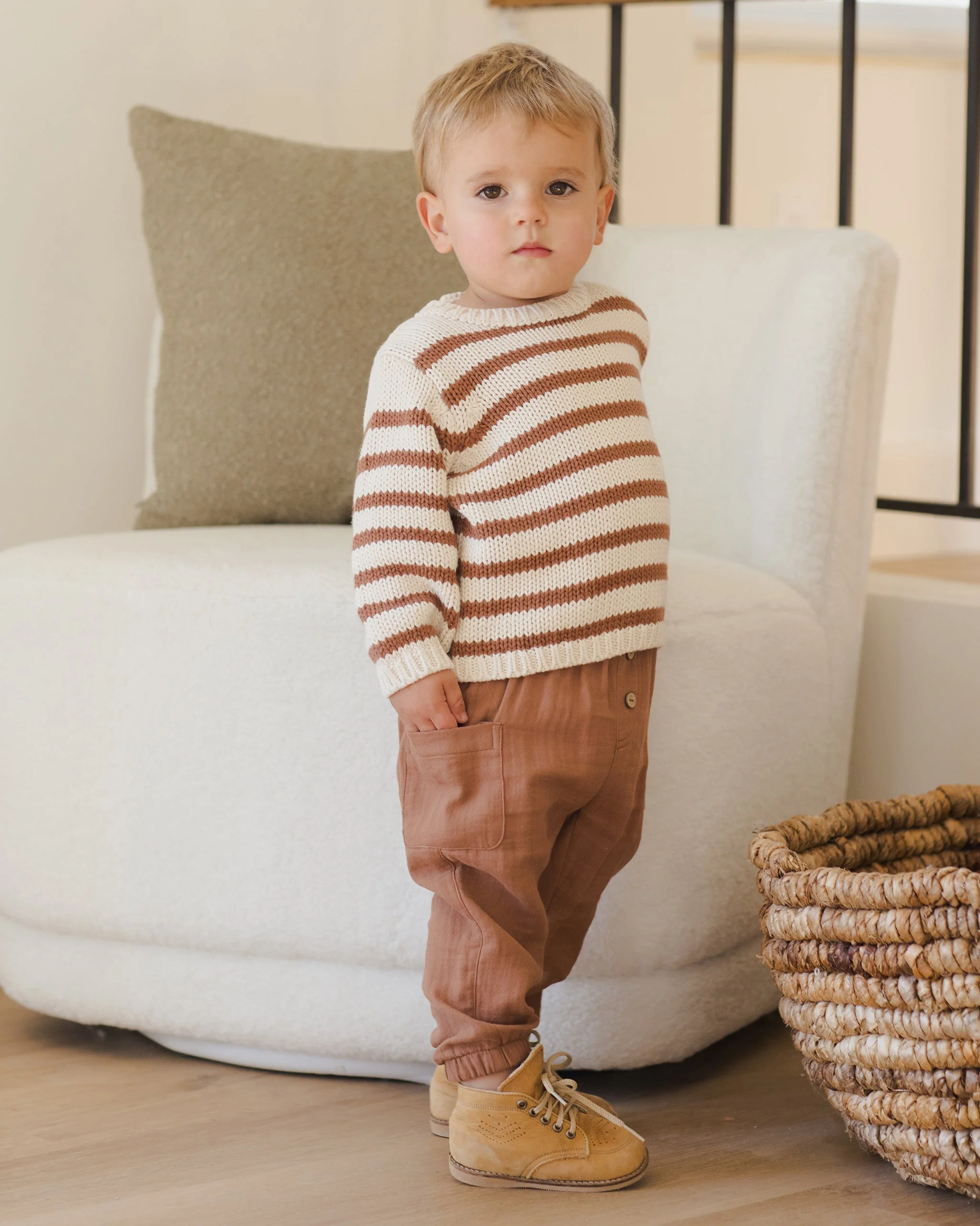 Rex Sweater || Cedar Stripe - Image 5