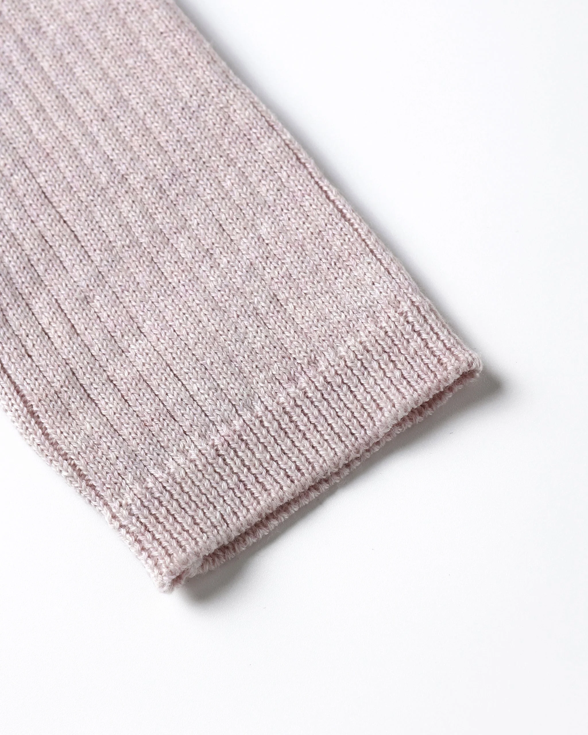 Rib Knit Peplum Top || Lilac - Image 6