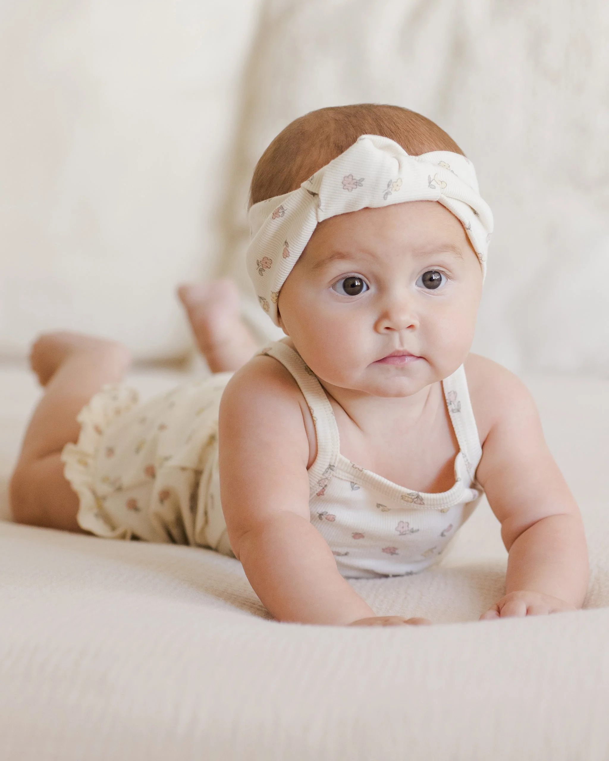 -Ribbed Knotted Headband || Fleur- - Image 3