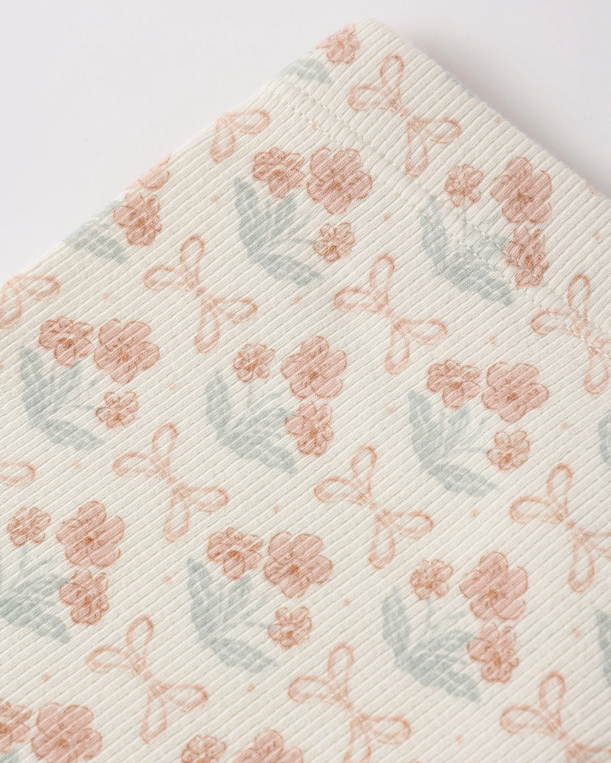 Ribbed Legging Set Blossom, Heathered Seafoam - Image 7
