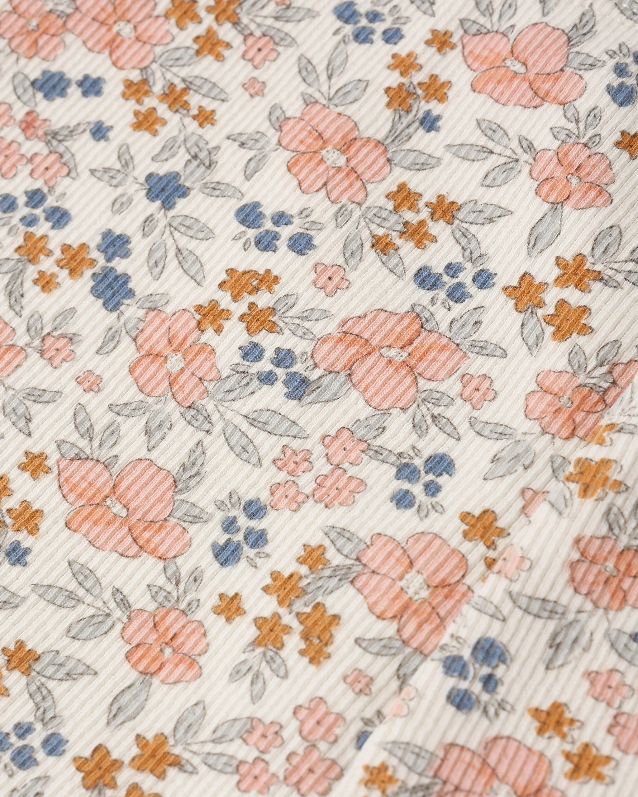 Ribbed Legging Set Flower Field, Heathered Blush - Image 5