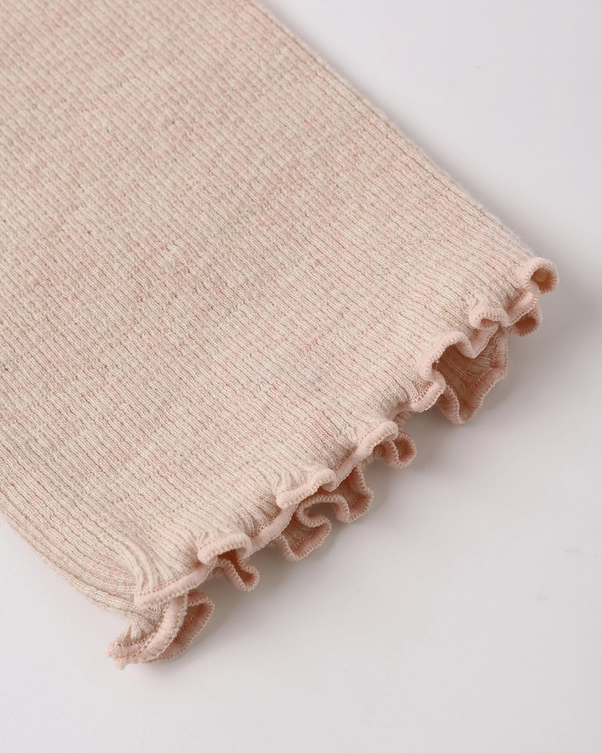 Ribbed Legging Set Flower Field, Heathered Blush - Image 6