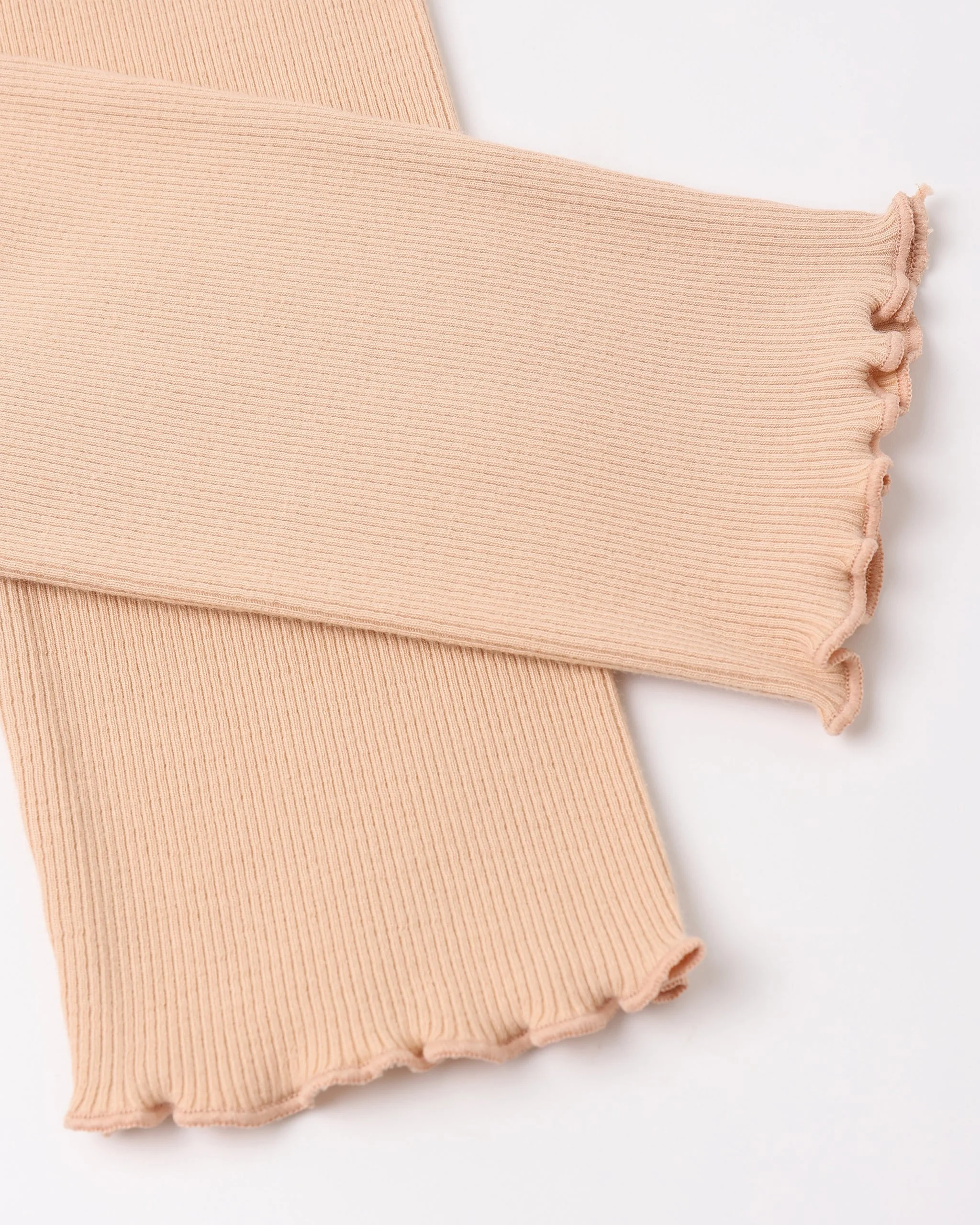 Ribbed Legging Set Natural, Melon - Image 5
