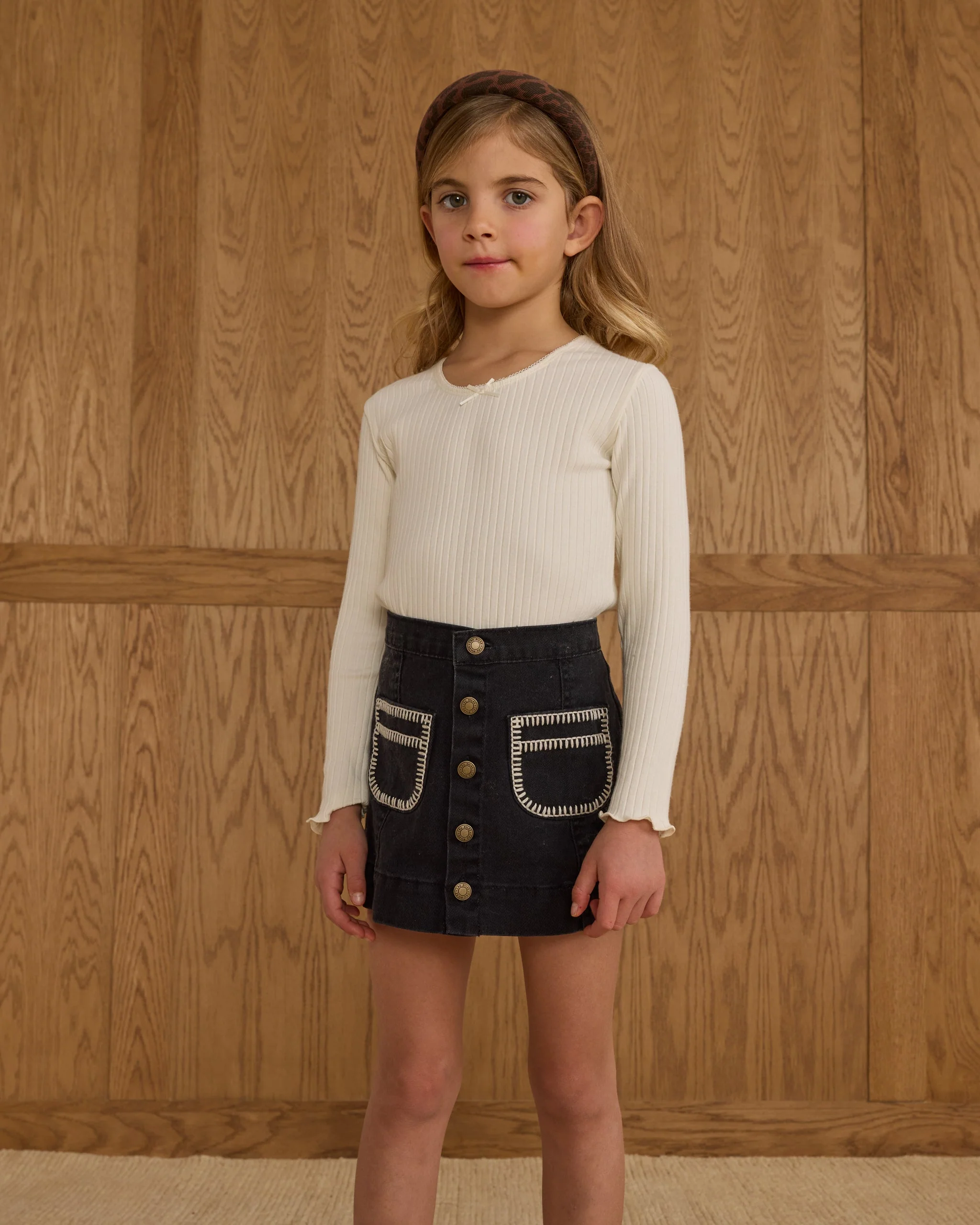 Ribbed Long Sleeve || Ivory - Image 5