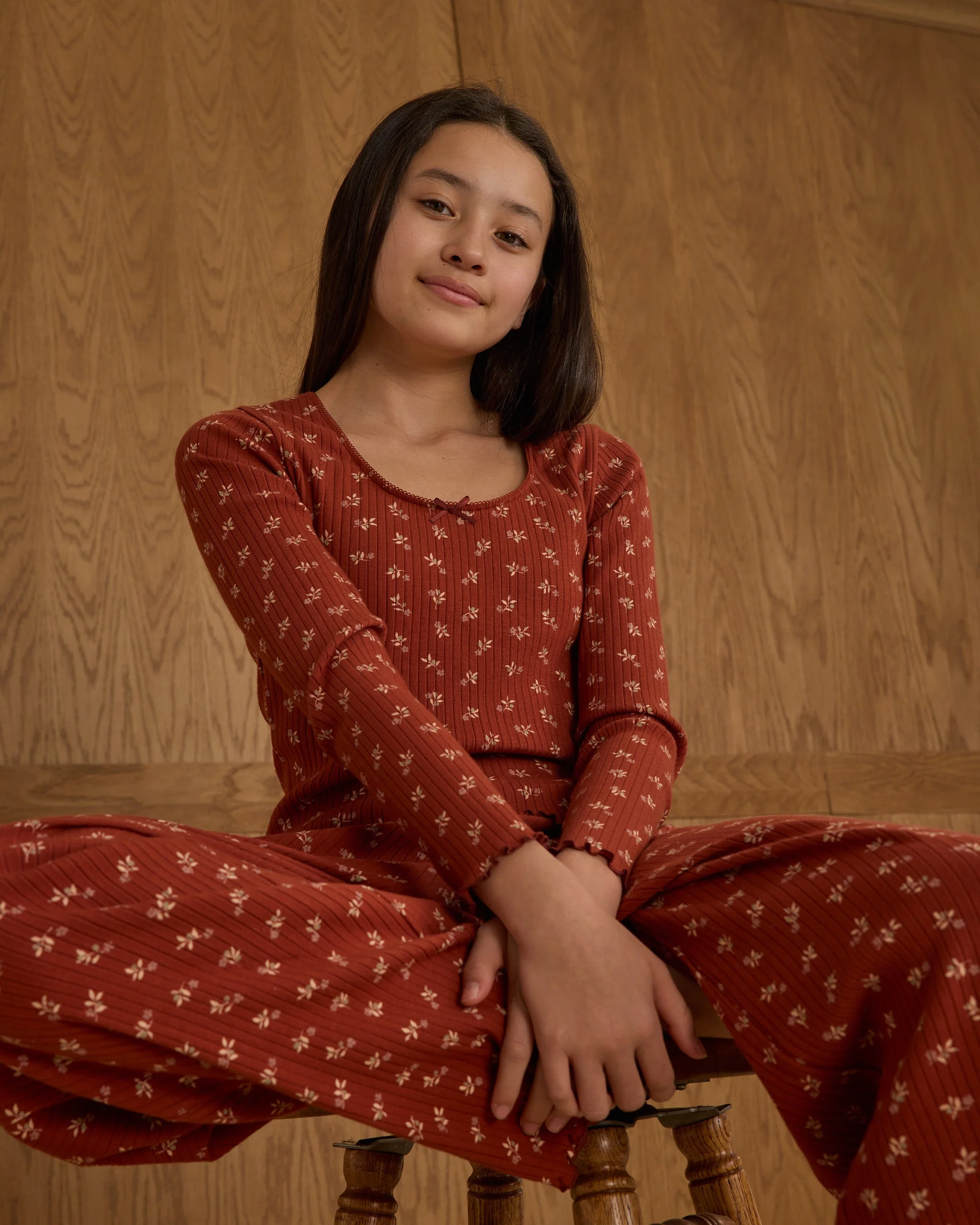 Ribbed Lounge Set || Ruby Ditsy - Teen - Image 5