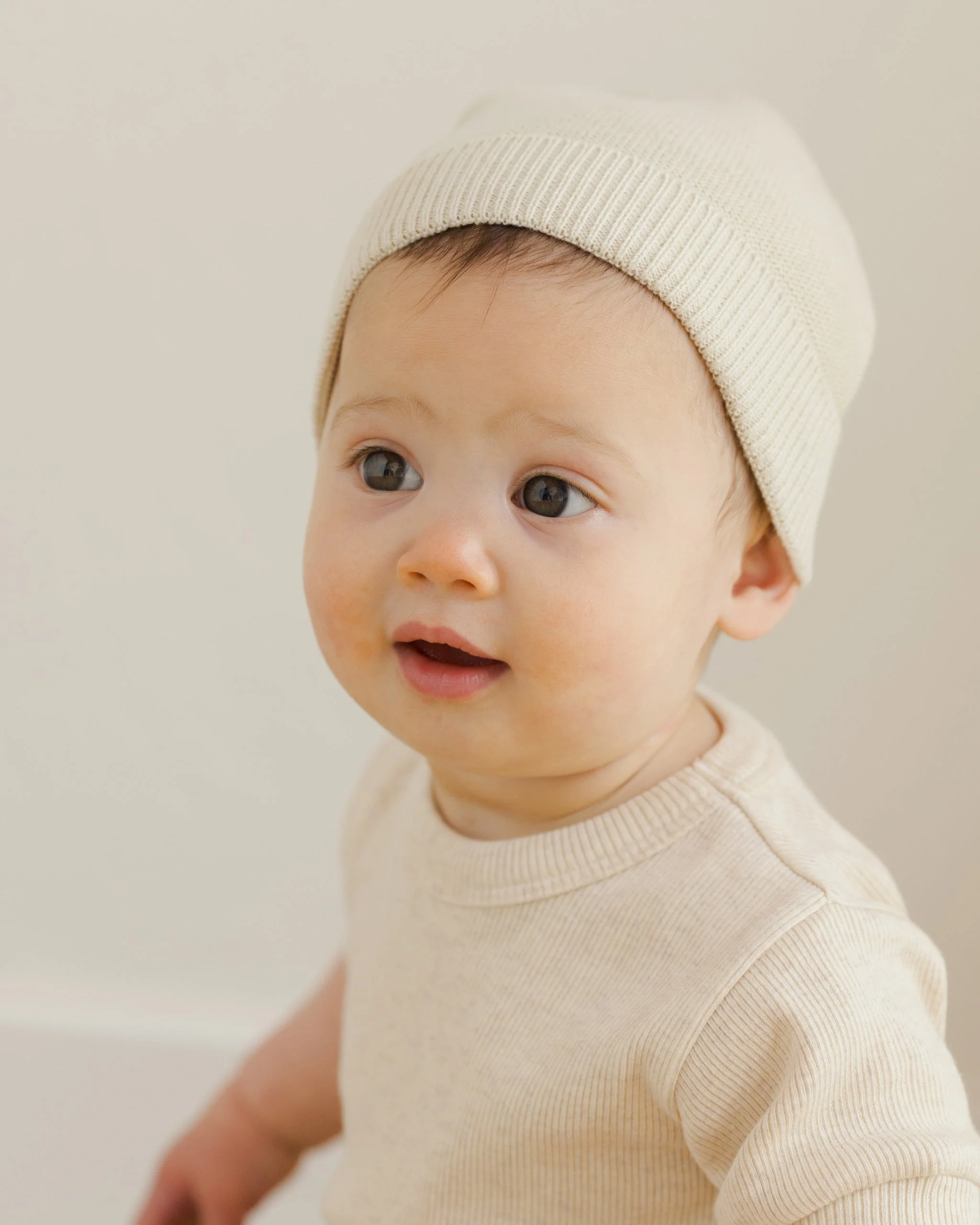 Ribbed Shortie Set || Oatmeal - Image 3