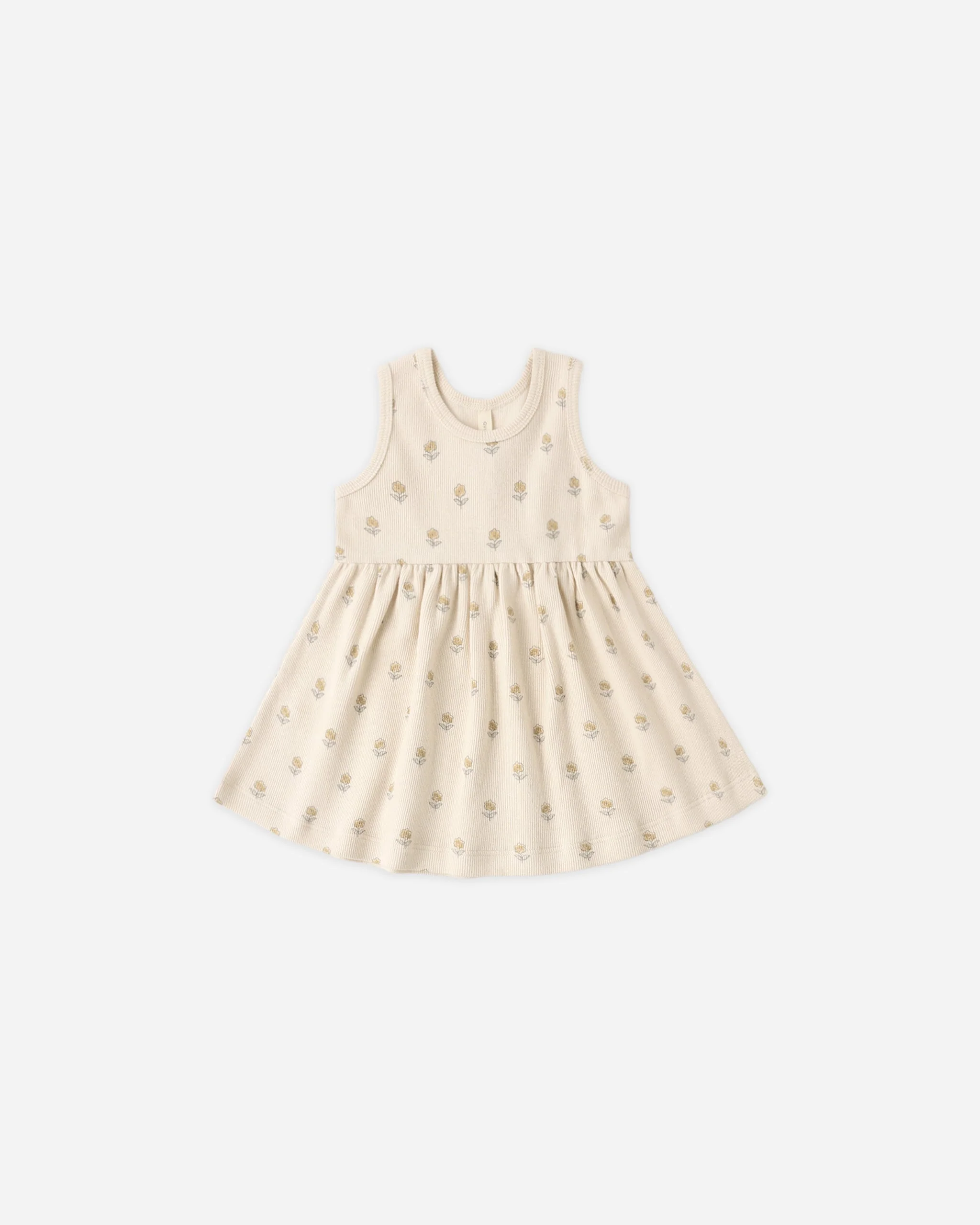 Ribbed Tank Dress Buttercup
