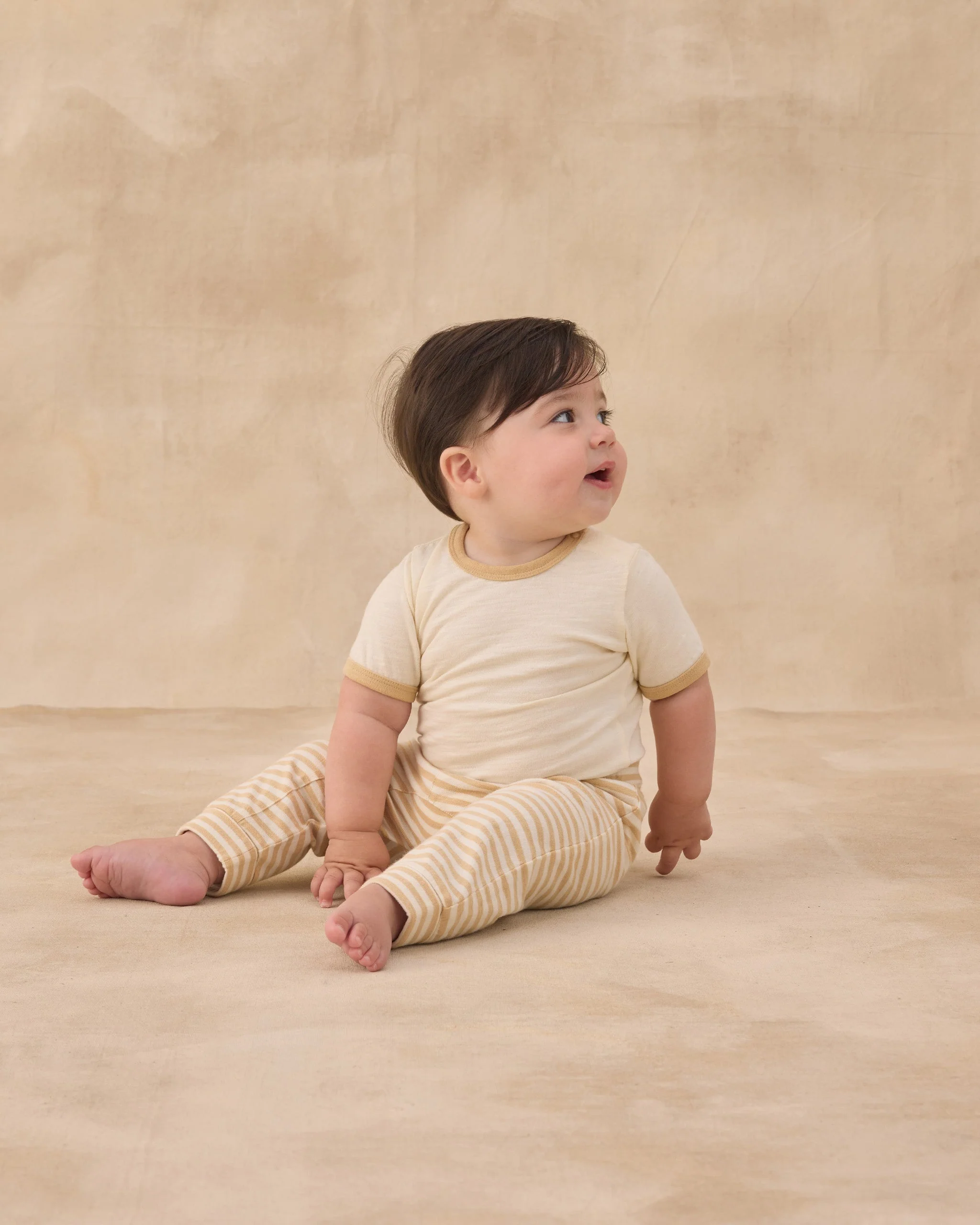 Ringer Bodysuit Butterscotch - Image 3