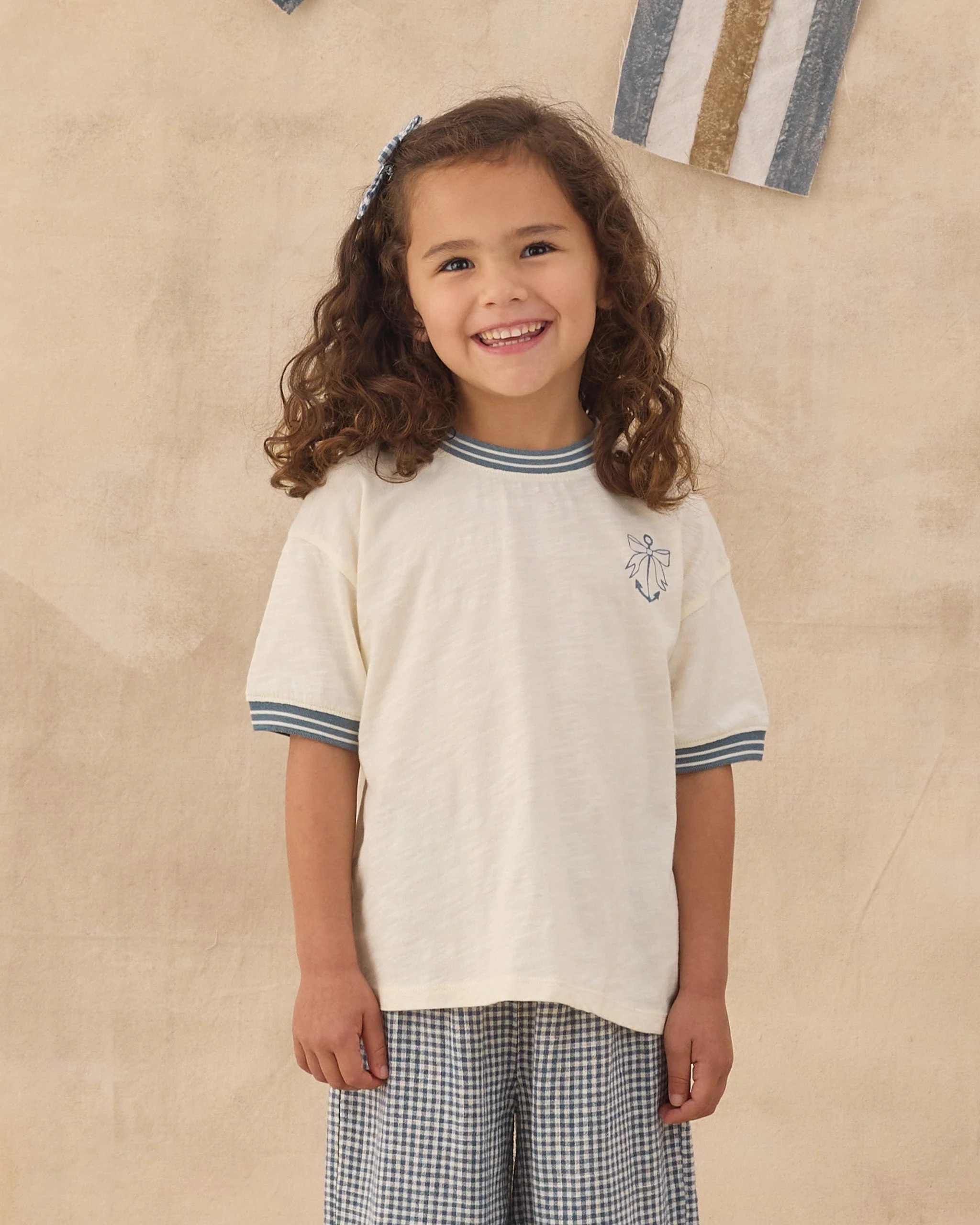 Ringer Tee Anchor Bow - Image 2