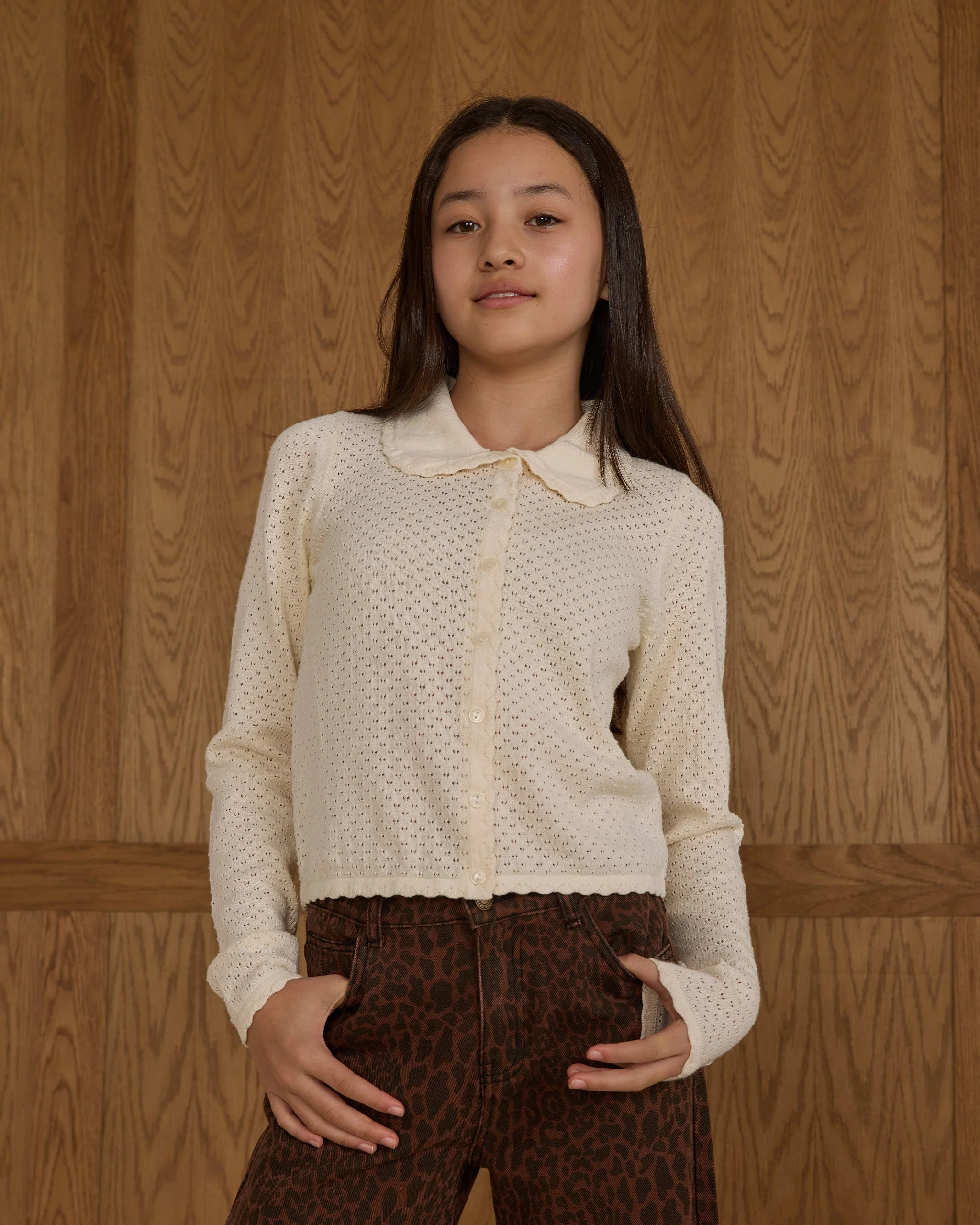 Rio Cardigan || Ivory - Image 3