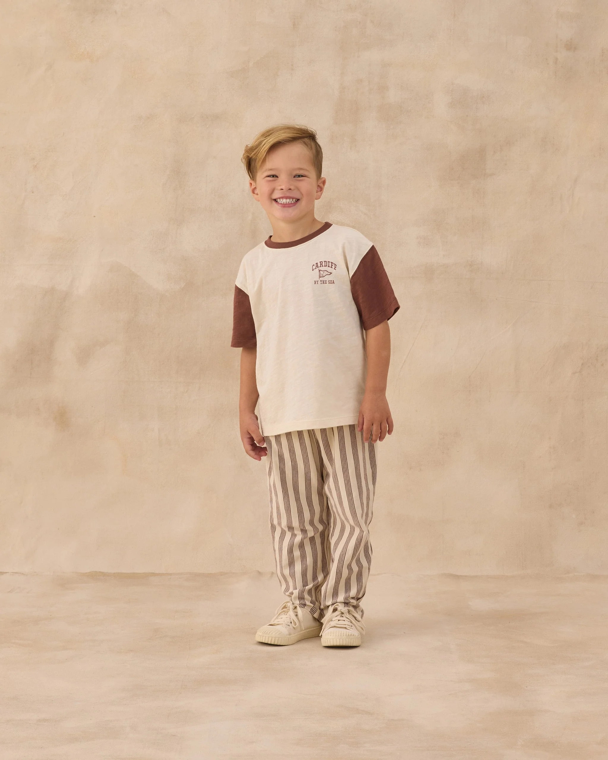 Rory Pant Brown Stripe - Image 2