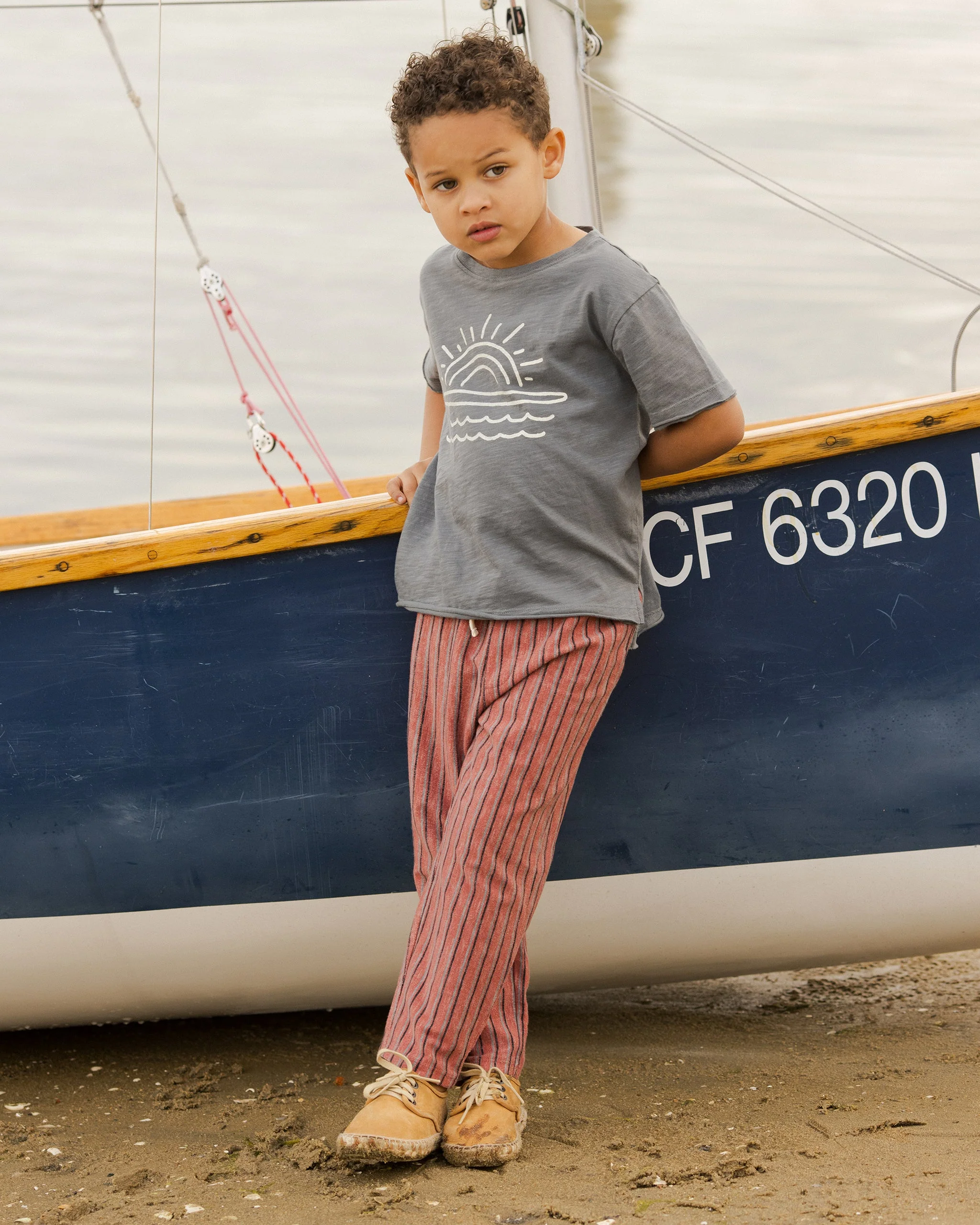 Rory Pant || Red Multi-Stripe - Image 3
