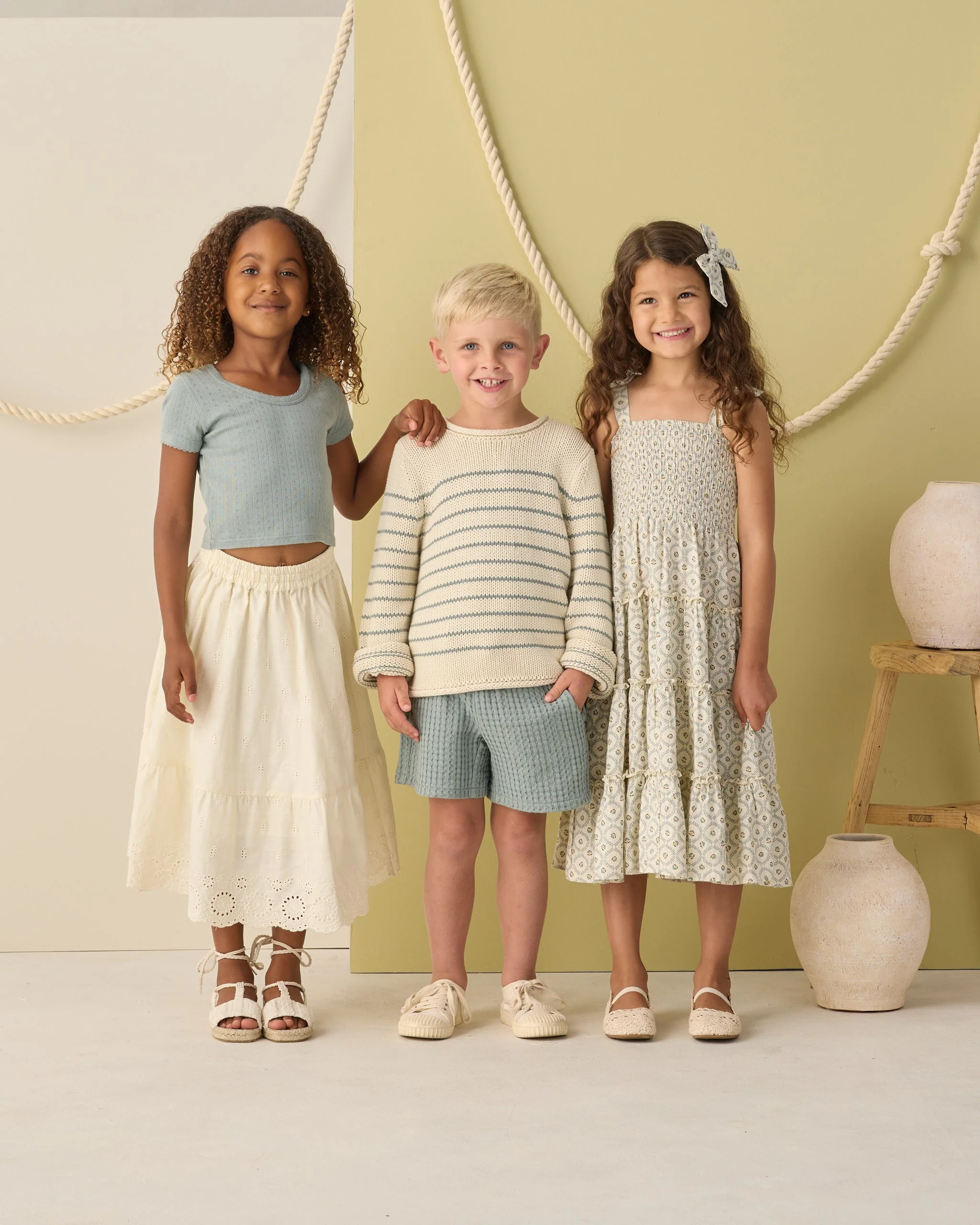 Rose Maxi Skirt Ivory - Image 7