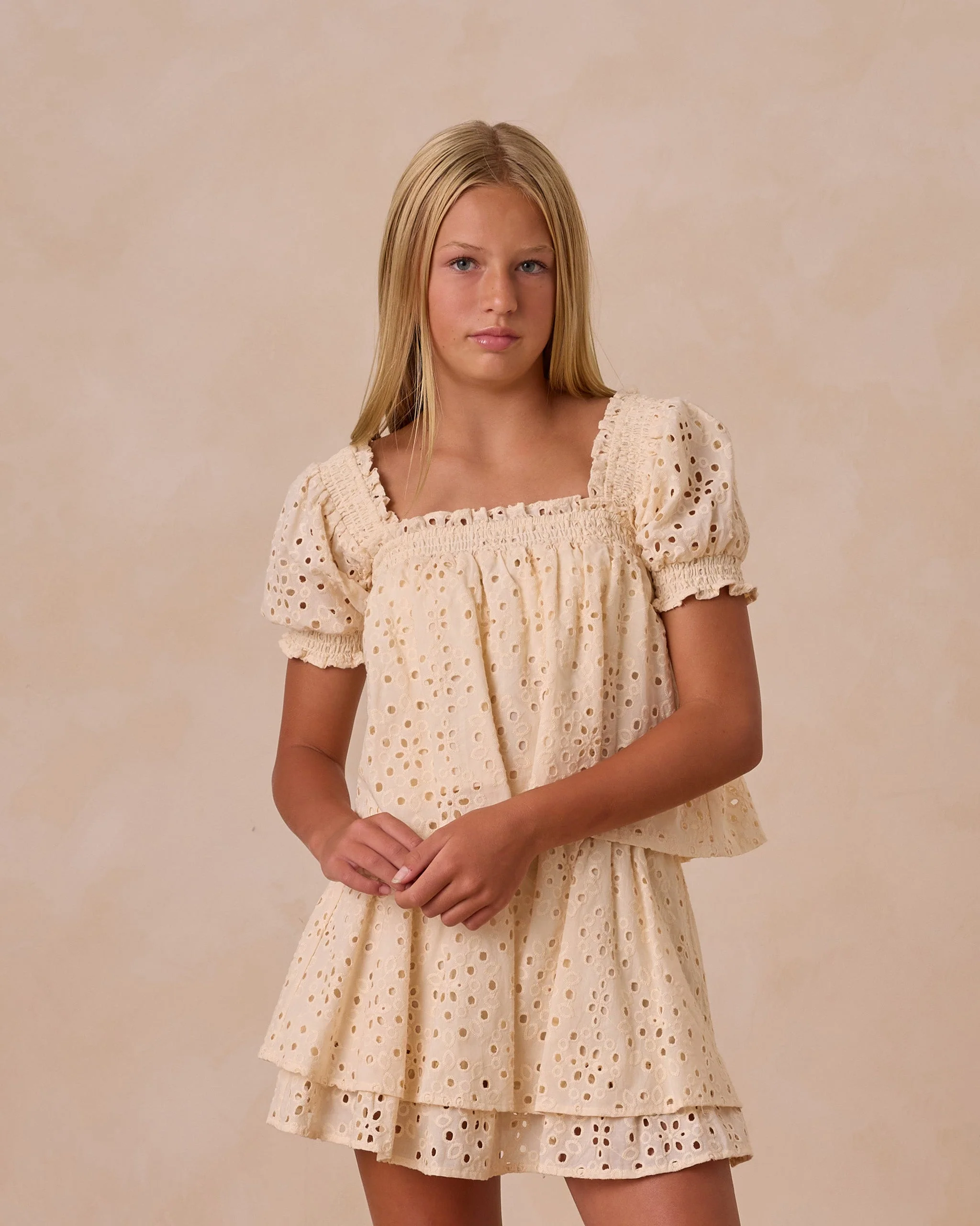Rose Mini Skirt || Natural** - Image 3