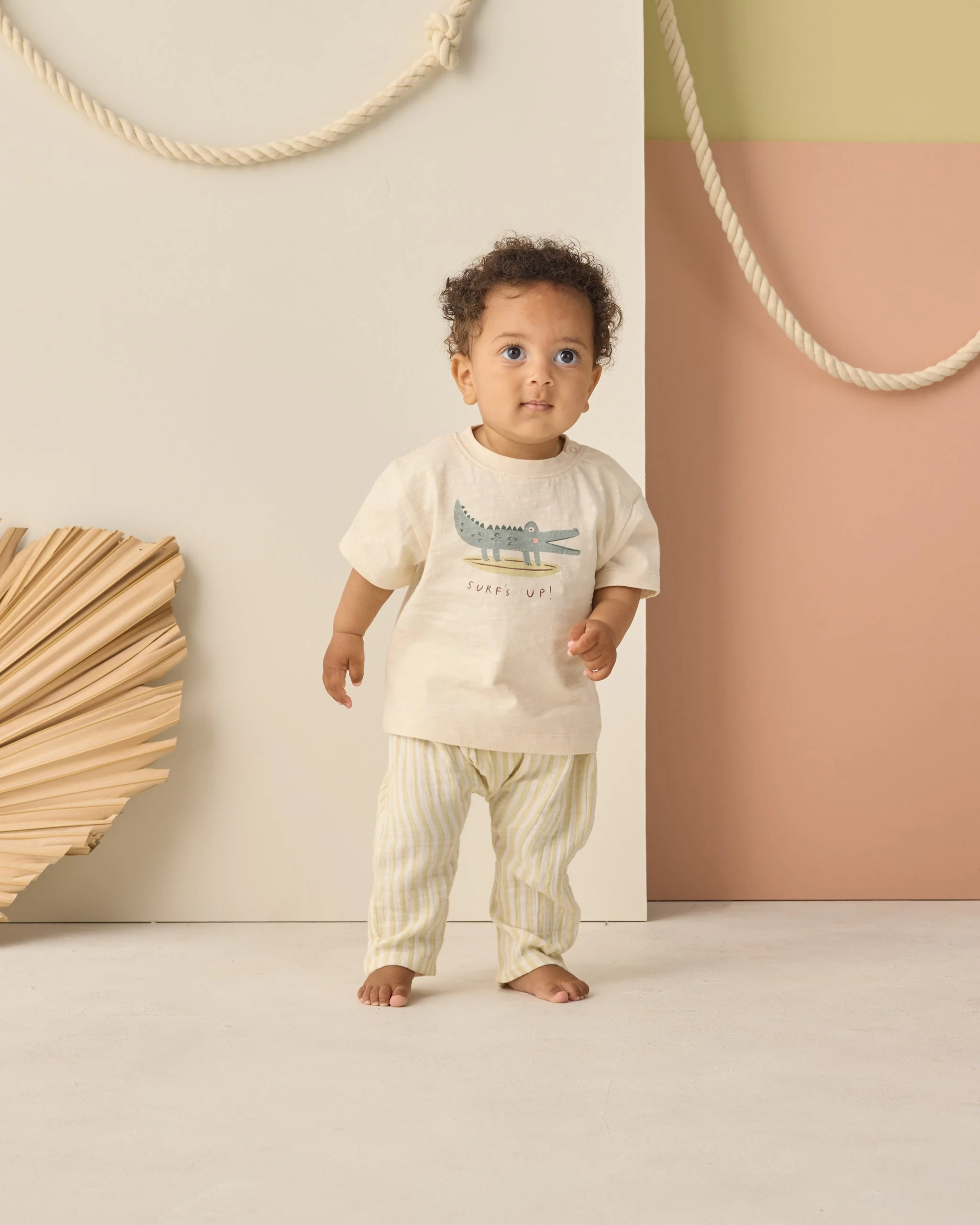 Rowan Pant Citron Stripe - Image 4