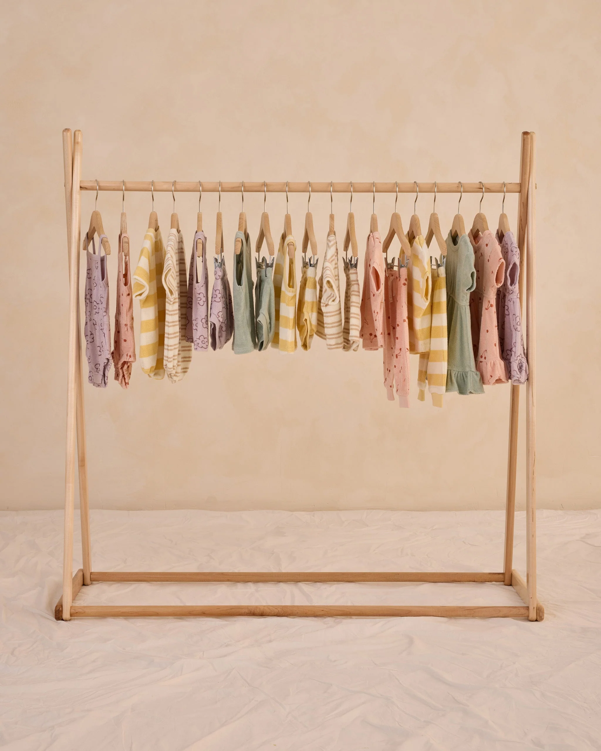 Rowan Romper || Oat Knit Stripe - Image 4