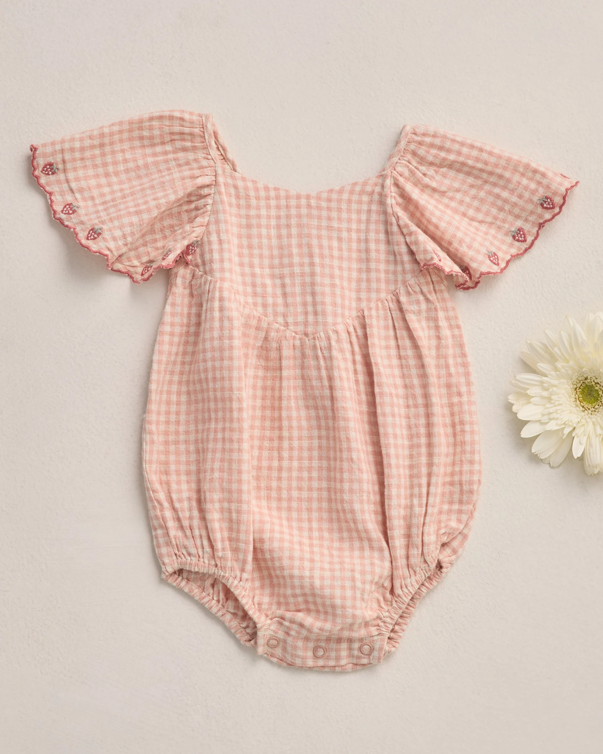 Roxy Romper Petal Gingham - Image 2