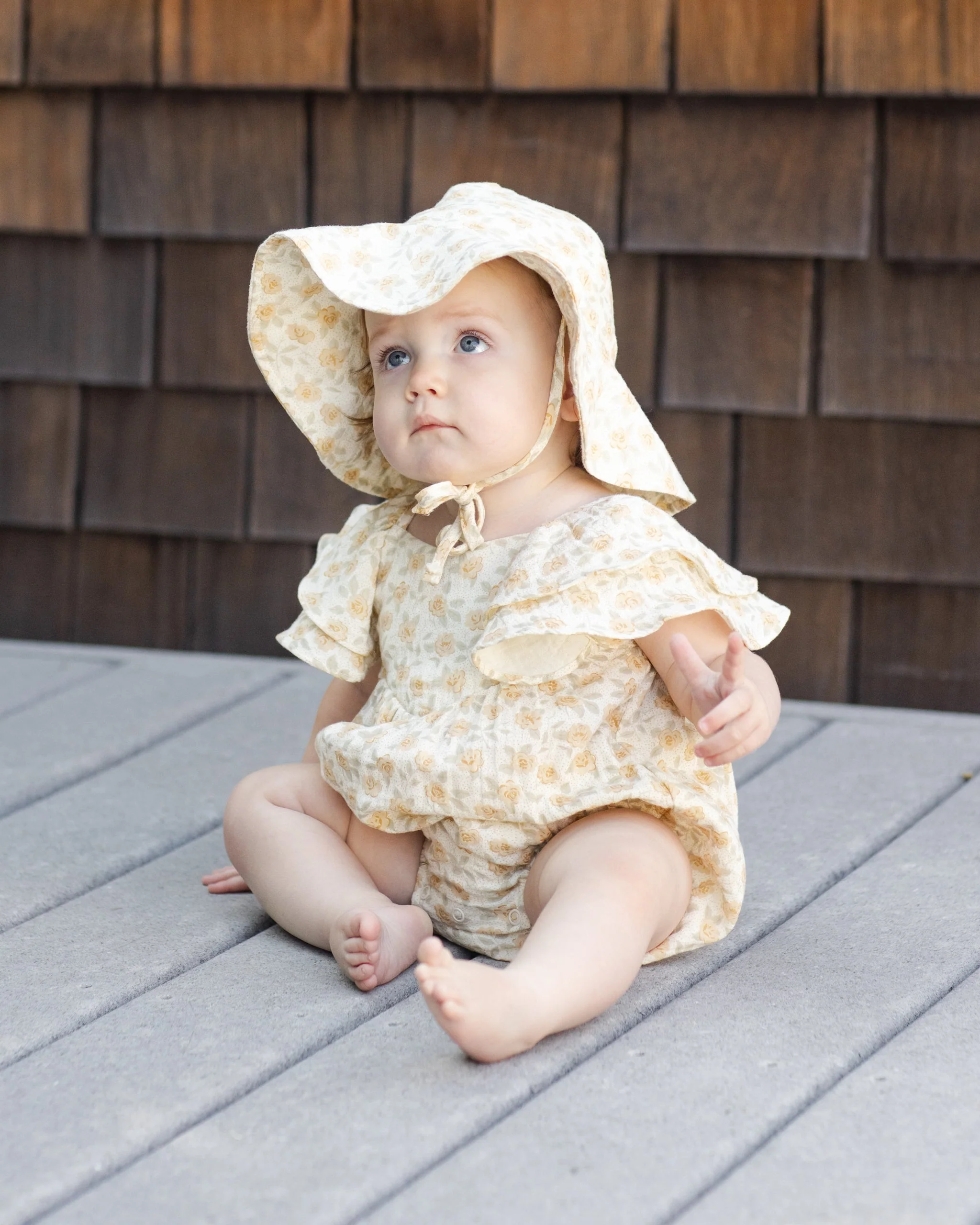 Roxy Romper Yellow Floral - Image 2